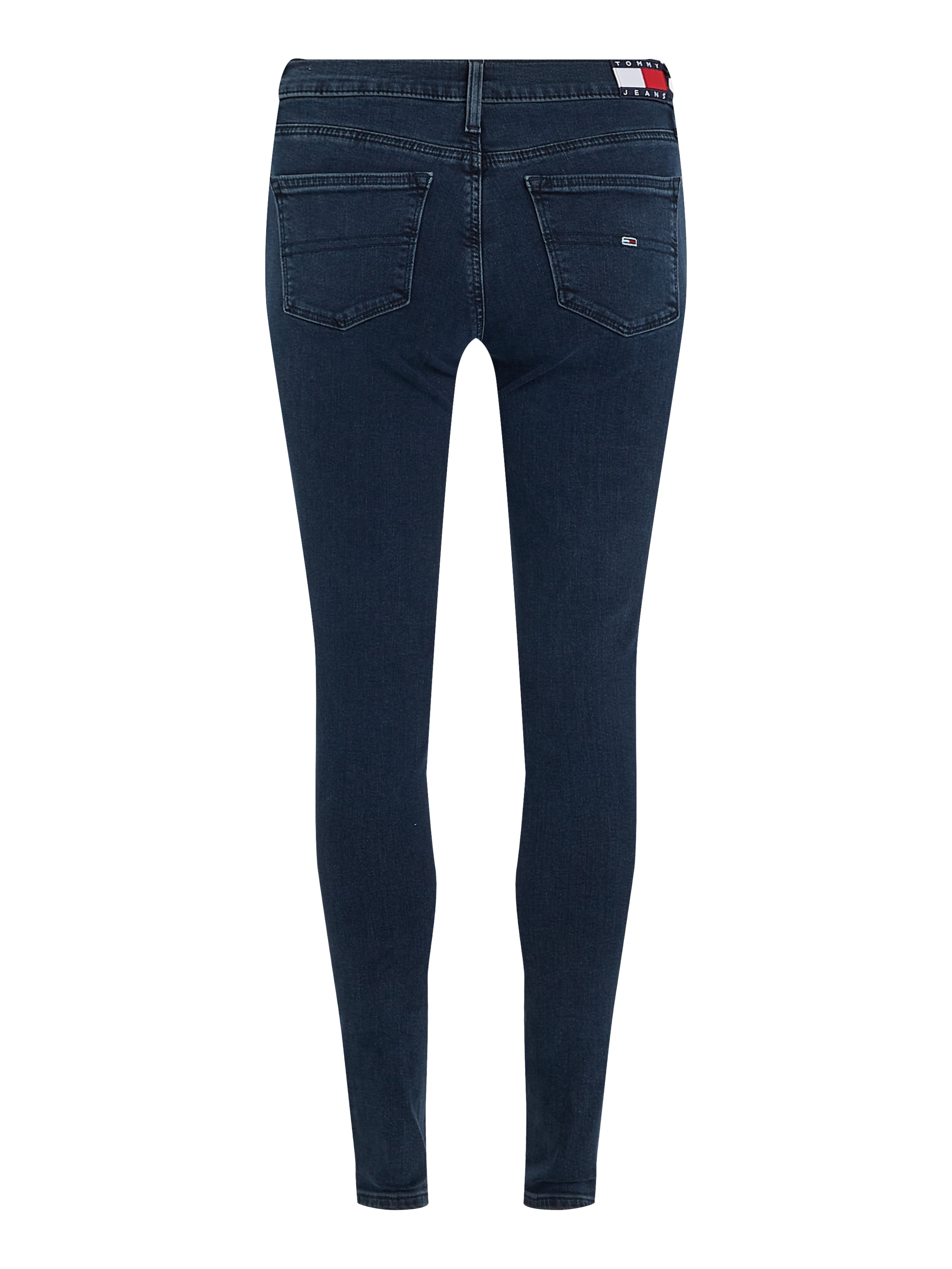 Tommy Jeans Skinny-fit-Jeans »NORA MR SKNY AH1280«, mit Logo-Badge