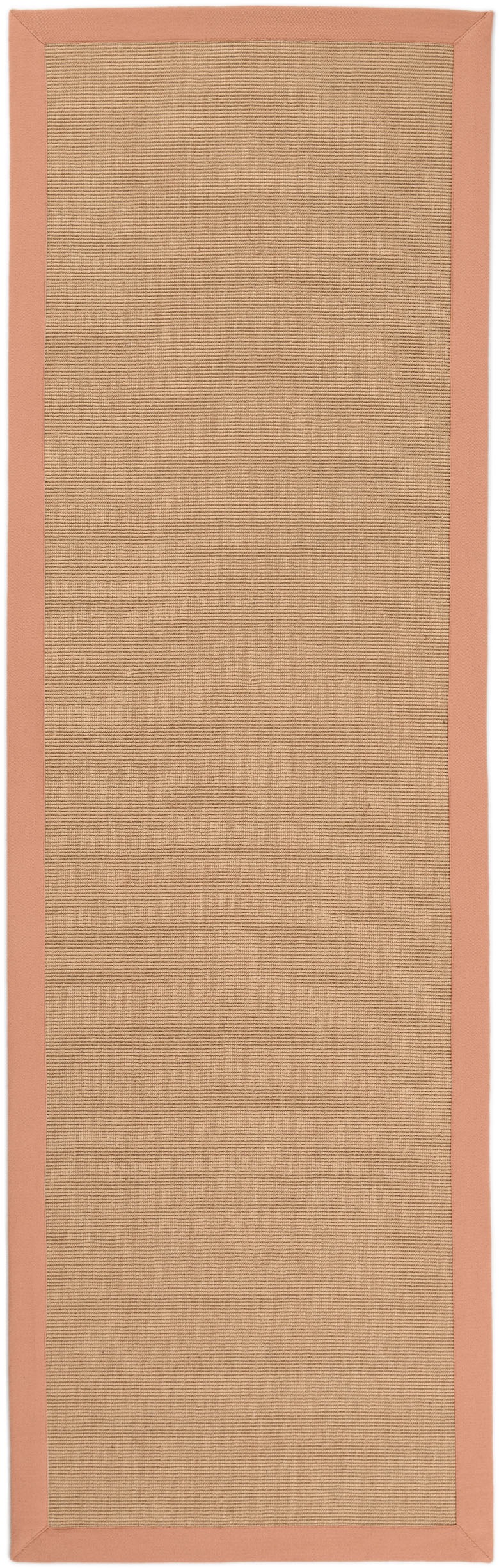 carpetfine Sisalteppich »Sisal«, rechteckig, 5 mm Höhe, mit farbiger Bordür günstig online kaufen