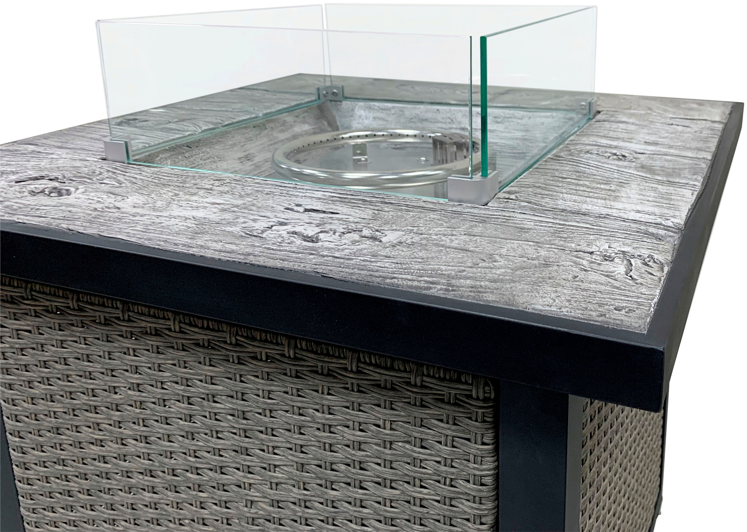 Tepro Feuerstelle »Medfield«, Gasfeuerstelle, BxLxH: 76,5x76,5x65,5 cm