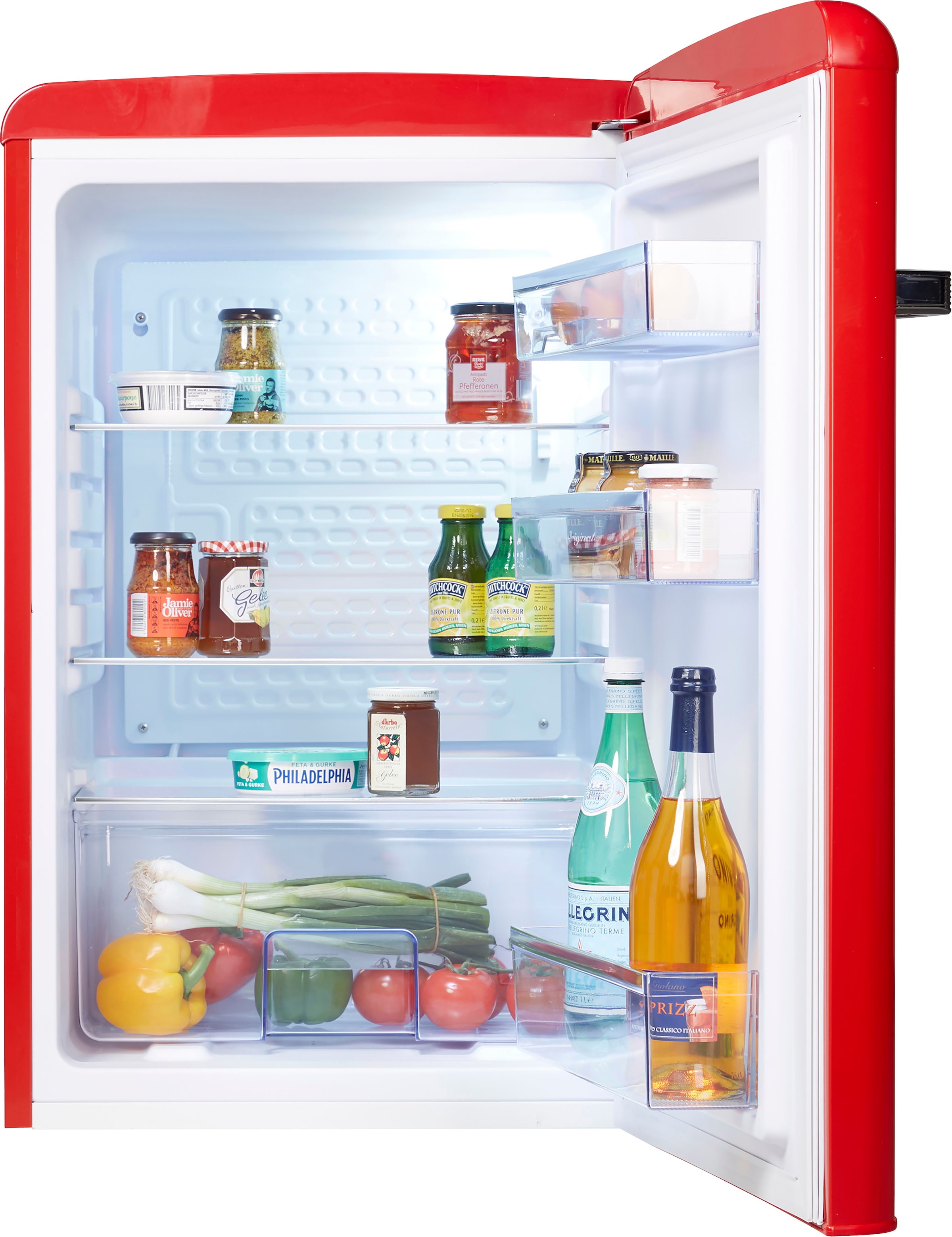 Amica Vollraumkühlschrank, VKS 15622-1 T, 87,5 cm hoch, 55 cm breit online  kaufen | Retrokühlschränke