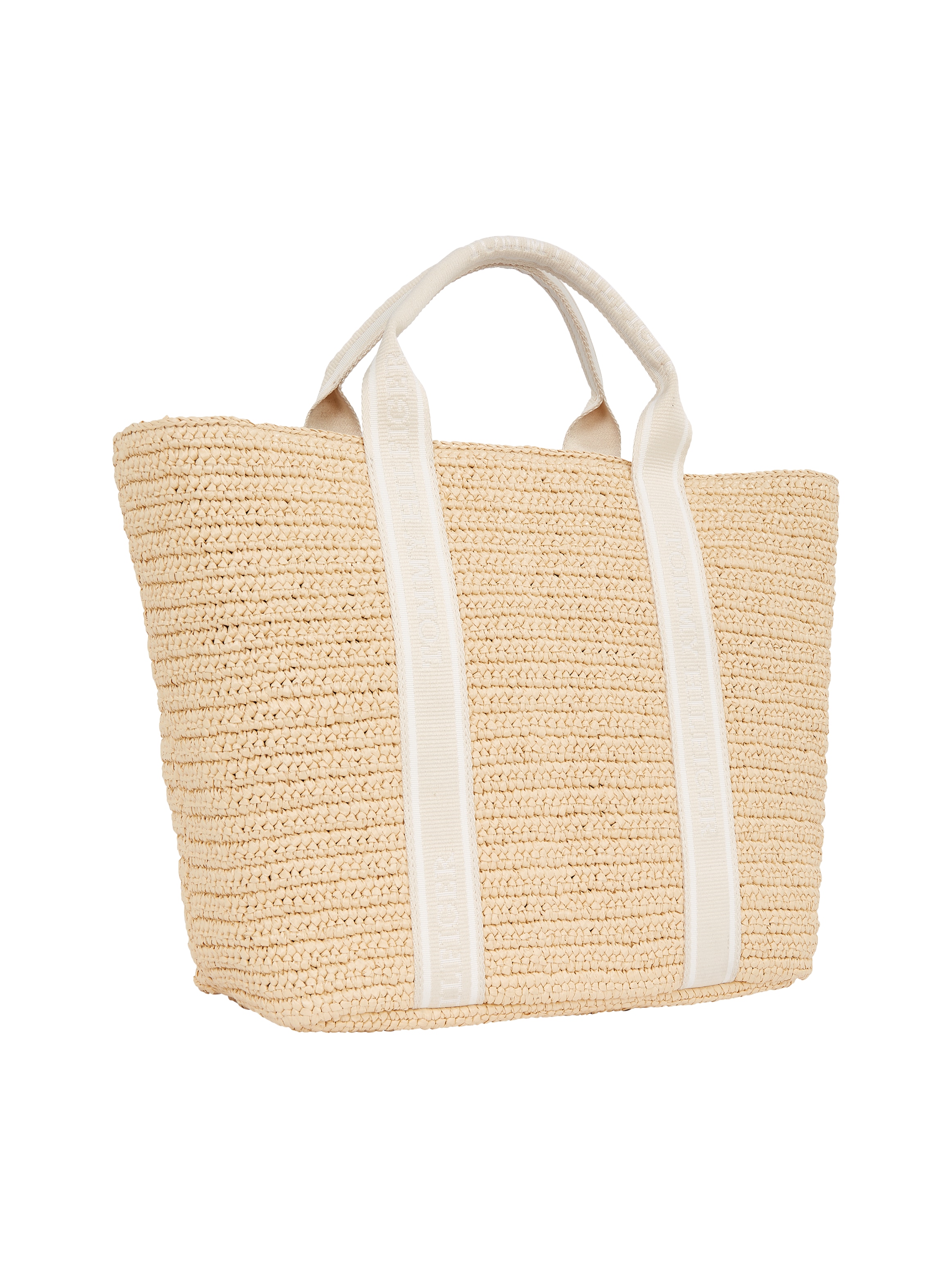 Tommy Hilfiger Tragetasche »TH SPRING LOGO TOTE«, Damen Henkeltasche, Strandtasche, Shopper mit TH-Emblem
