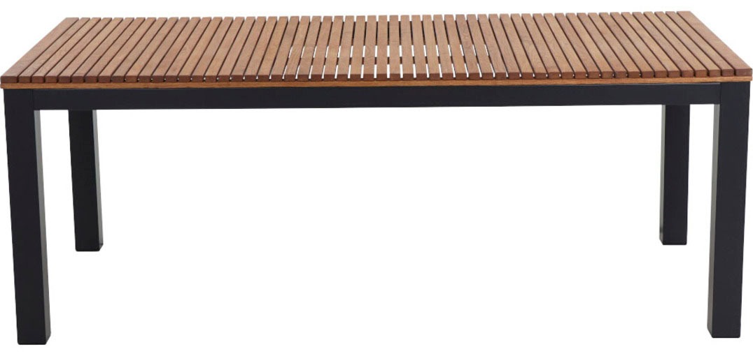 Siena Garden Gartentisch »Bozen« 1 Stk. tlg. BxTxH: 100x220x76 cm, Alu grap günstig online kaufen