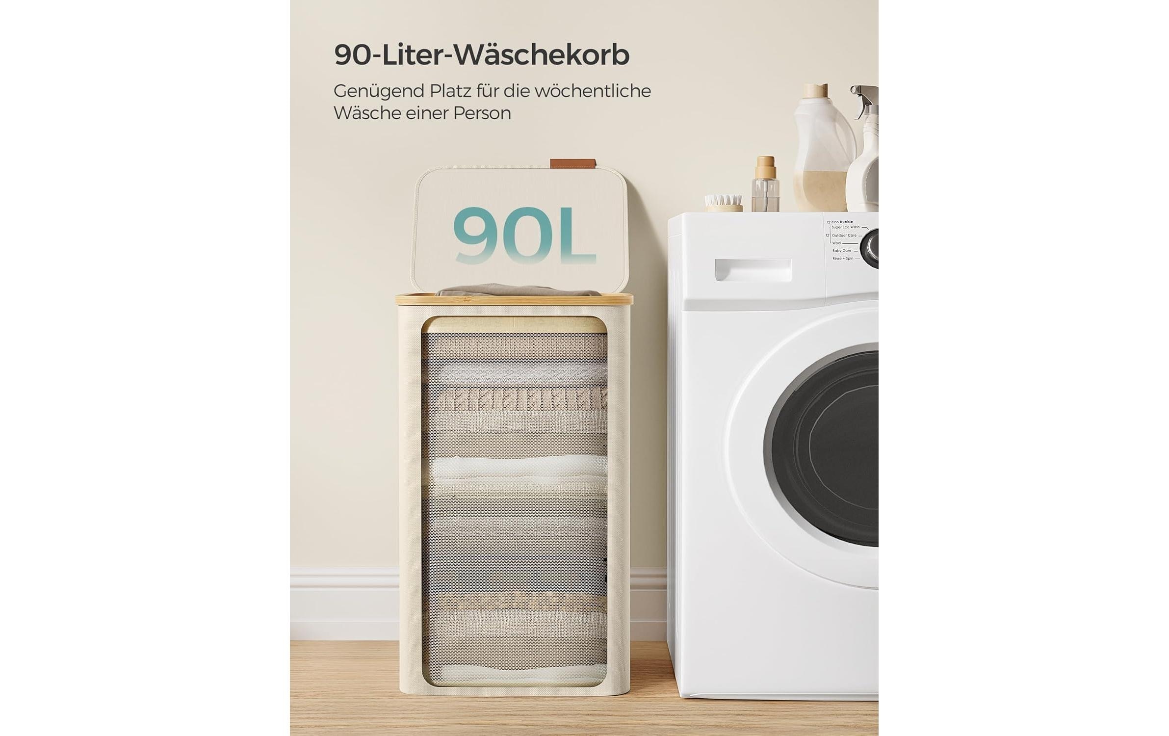 SONGMICS Wäschekorb »90 l«