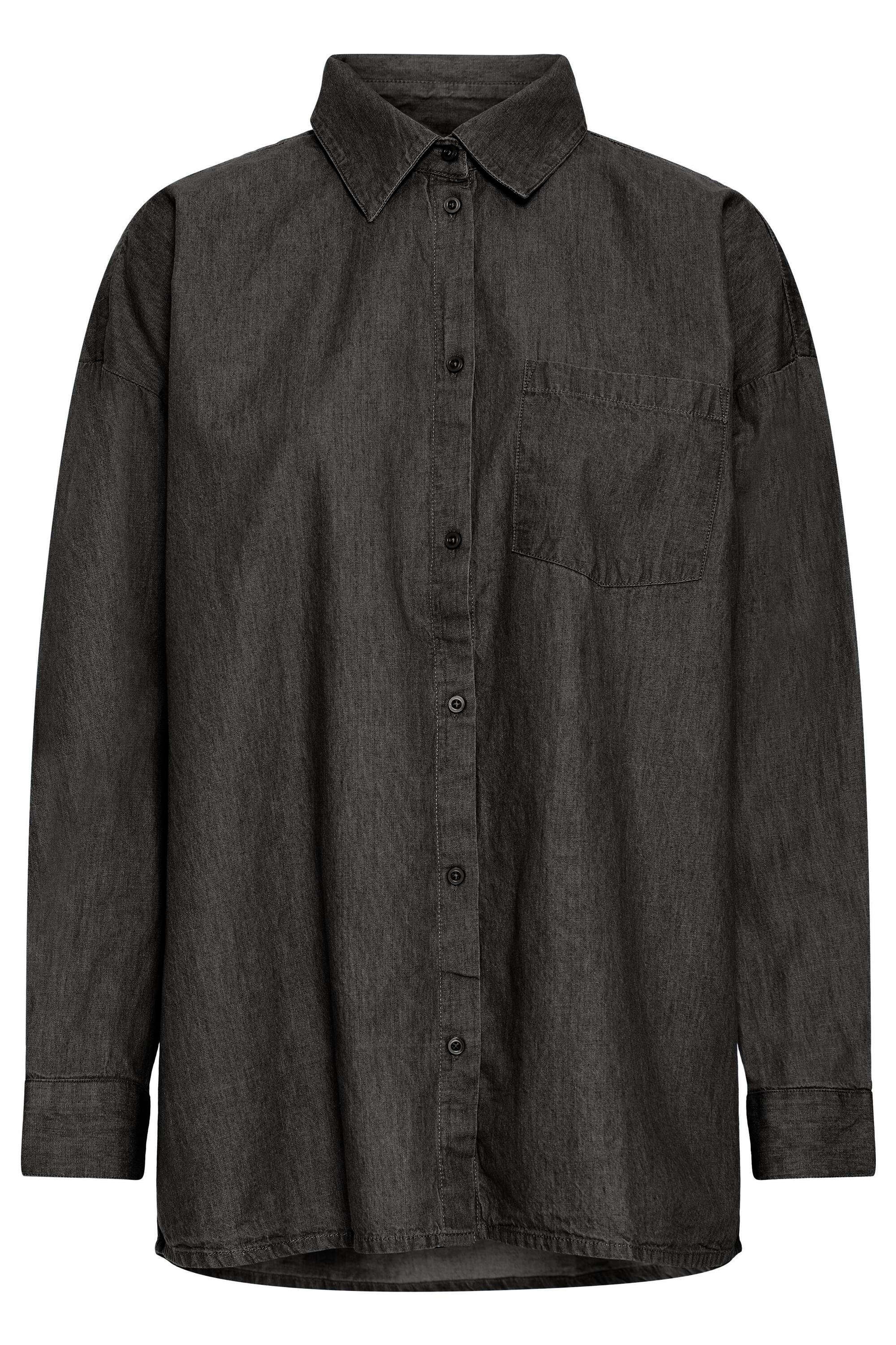 Ichi Hemdbluse »Langarm-Hemd IHBALLO«