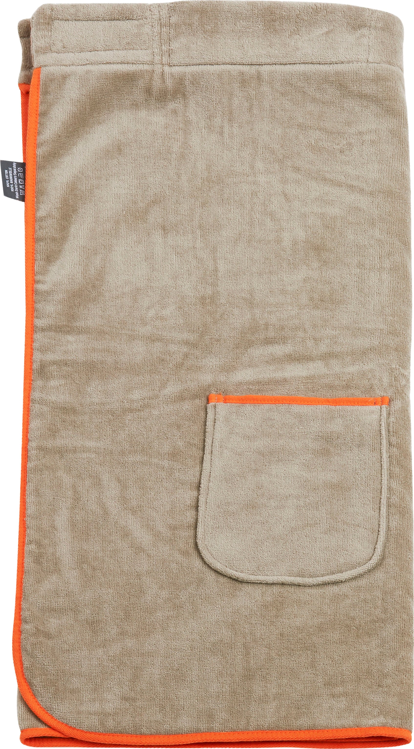 done.® Sarong »Kuuma«, mit Klettverschluss und Reißverschluss-Tasche