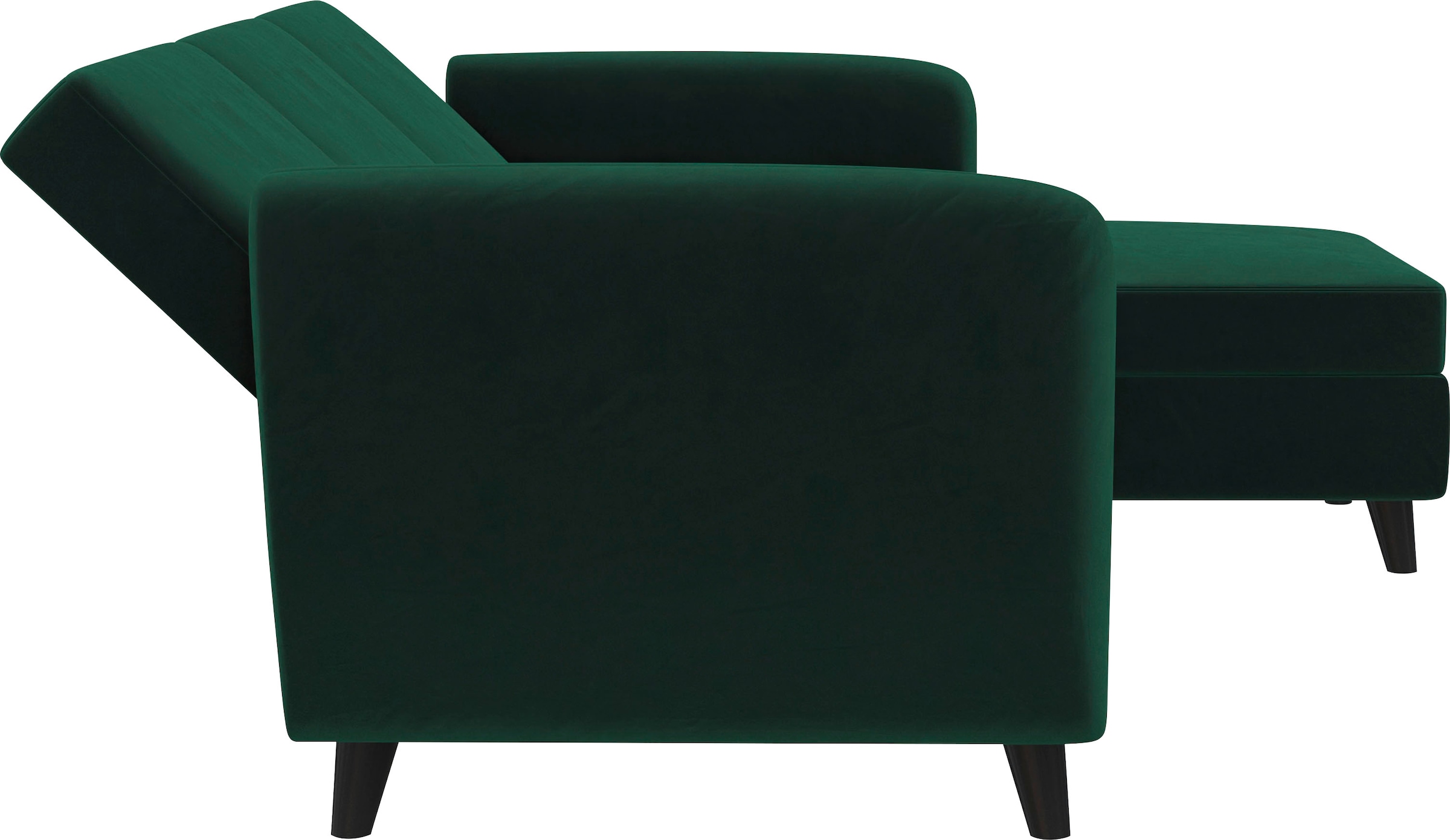 Dorel Home Ecksofa »Perry, L-Form,«, Rückenlehne, verschiedene Farbvarianten, Sitzhöhe 43 cm, Breite 219 cm