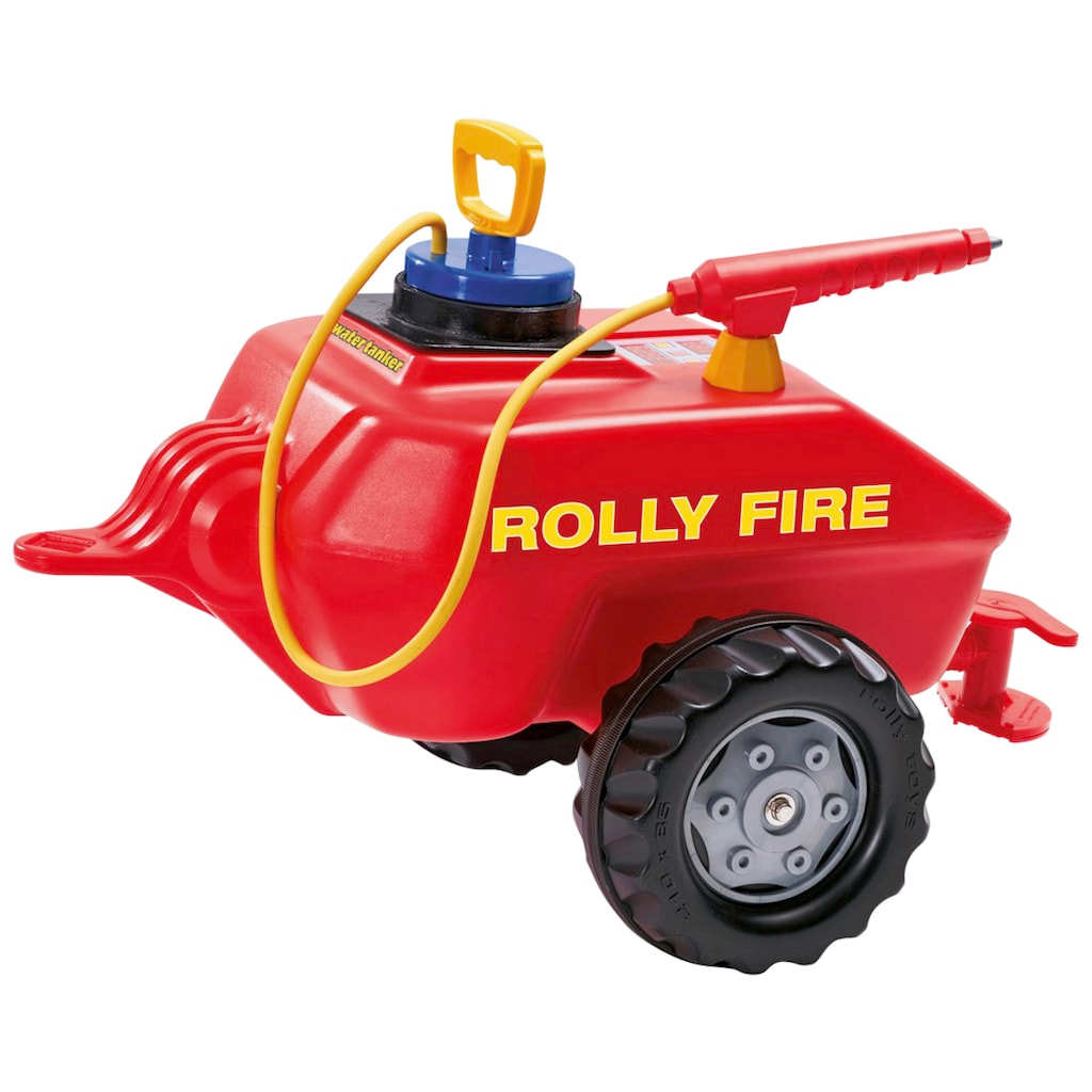 Rolly Toys Kinderfahrzeug-Anhänger »Vacumax Fire«, Tanker für Trettraktoren