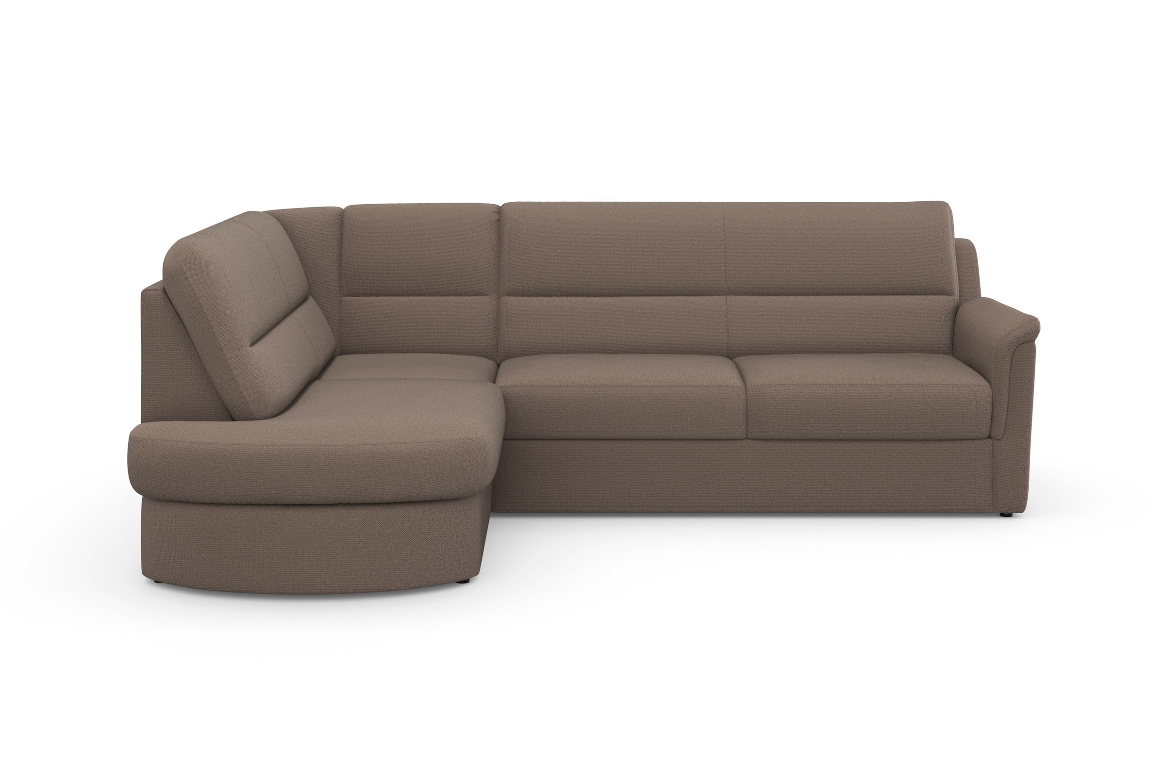 sit&more Ecksofa "Panini L-Form", wahlweise mit Bettfunktion und Bettkasten günstig online kaufen