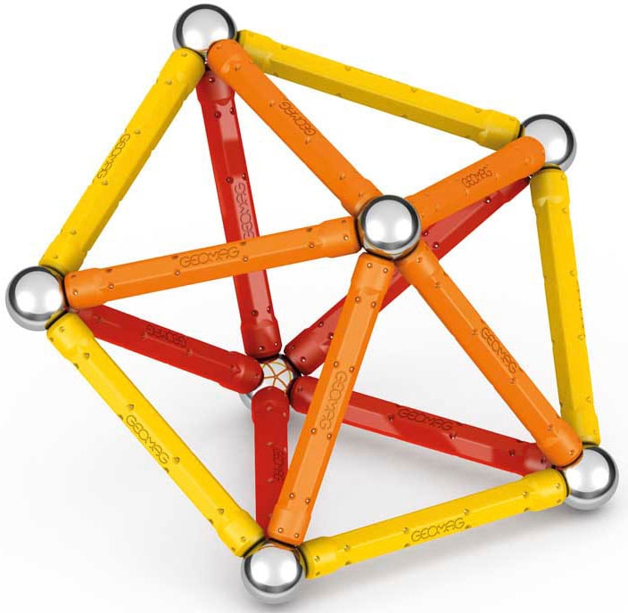 Geomag™ Magnetspielbausteine »GEOMAG™ Classic, Recycled«, (42 St.), aus recyceltem Material; Made in Europe