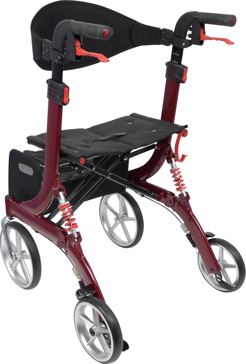 bescomedical Rollator »Spring Medium«, Größe M (Sitzhöhe 56cm), höhenverstellbare Griffe