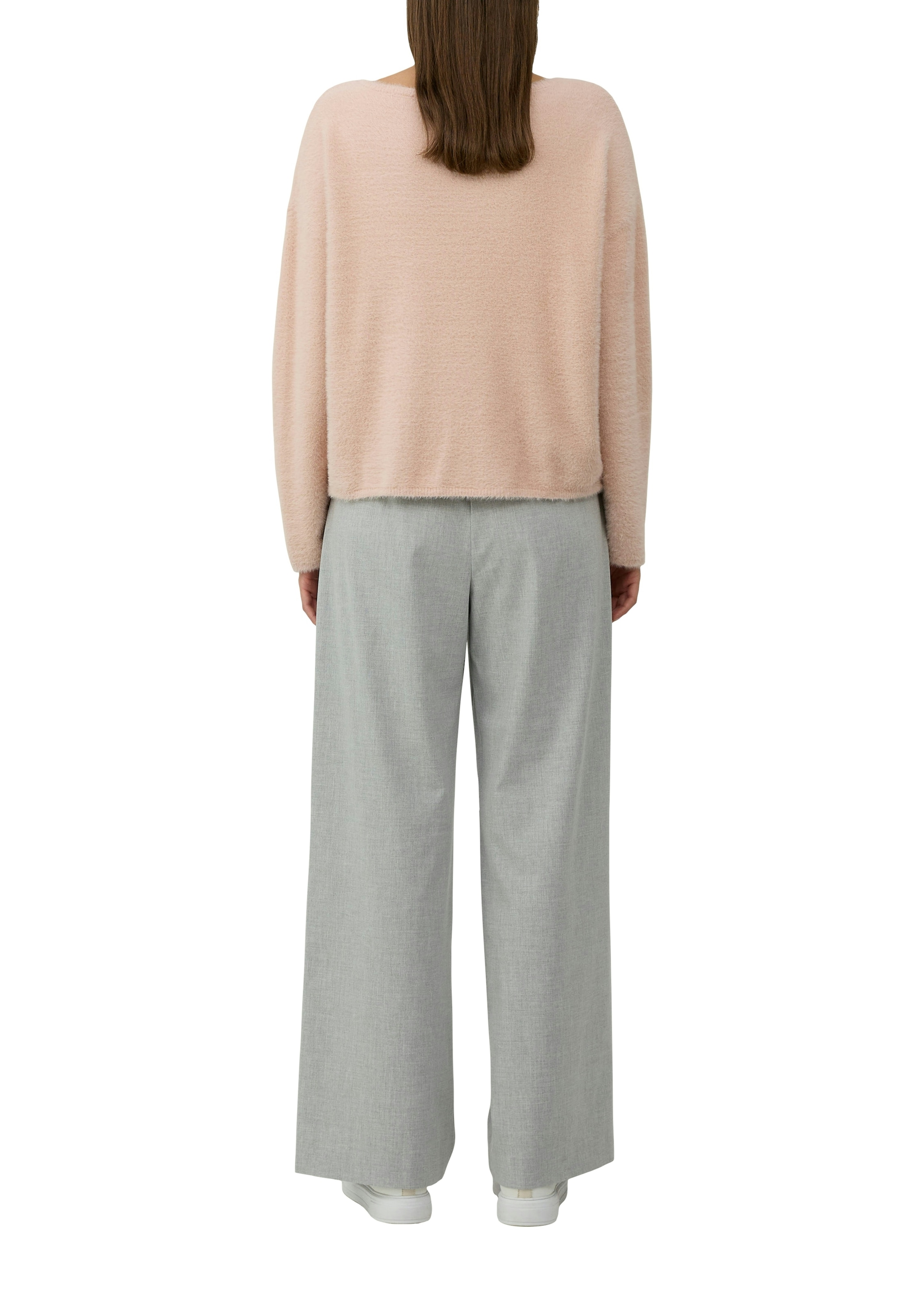 s.Oliver BLACK LABEL Strickpullover mit U-Boot Ausschnitt