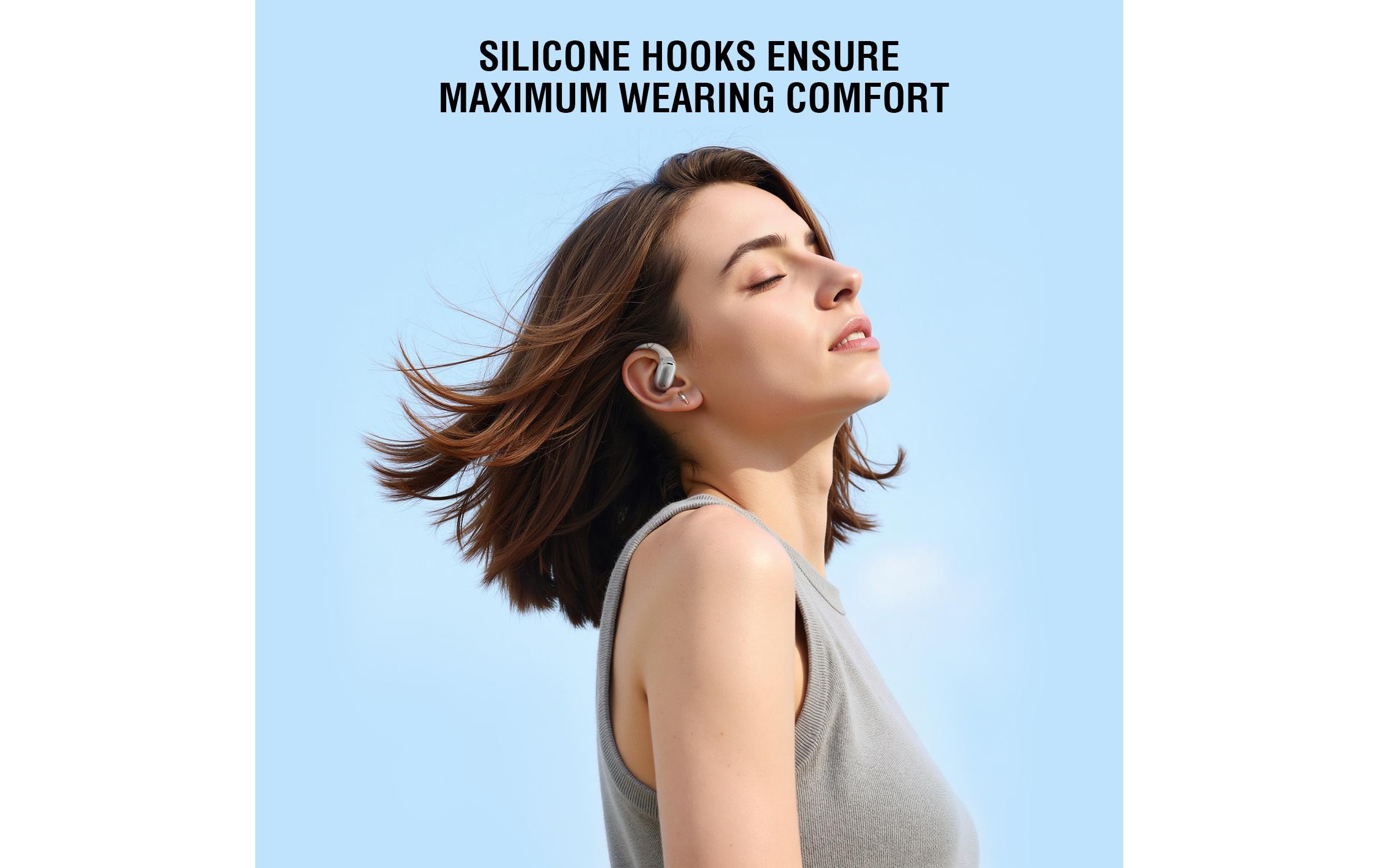 4smarts Bluetooth-Kopfhörer »SkyBuds AI Screen« Bluetooth