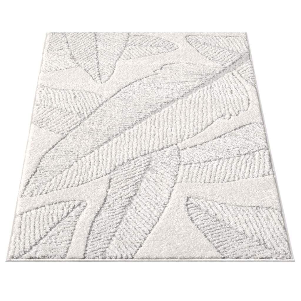 Carpet City Teppich »LOUNGE 0629« rechteckig 15 mm Höhe Kurzflor-Teppich Modern, Hoch-Tief-Struktur, Wohnzimmer, Schlafzimmer