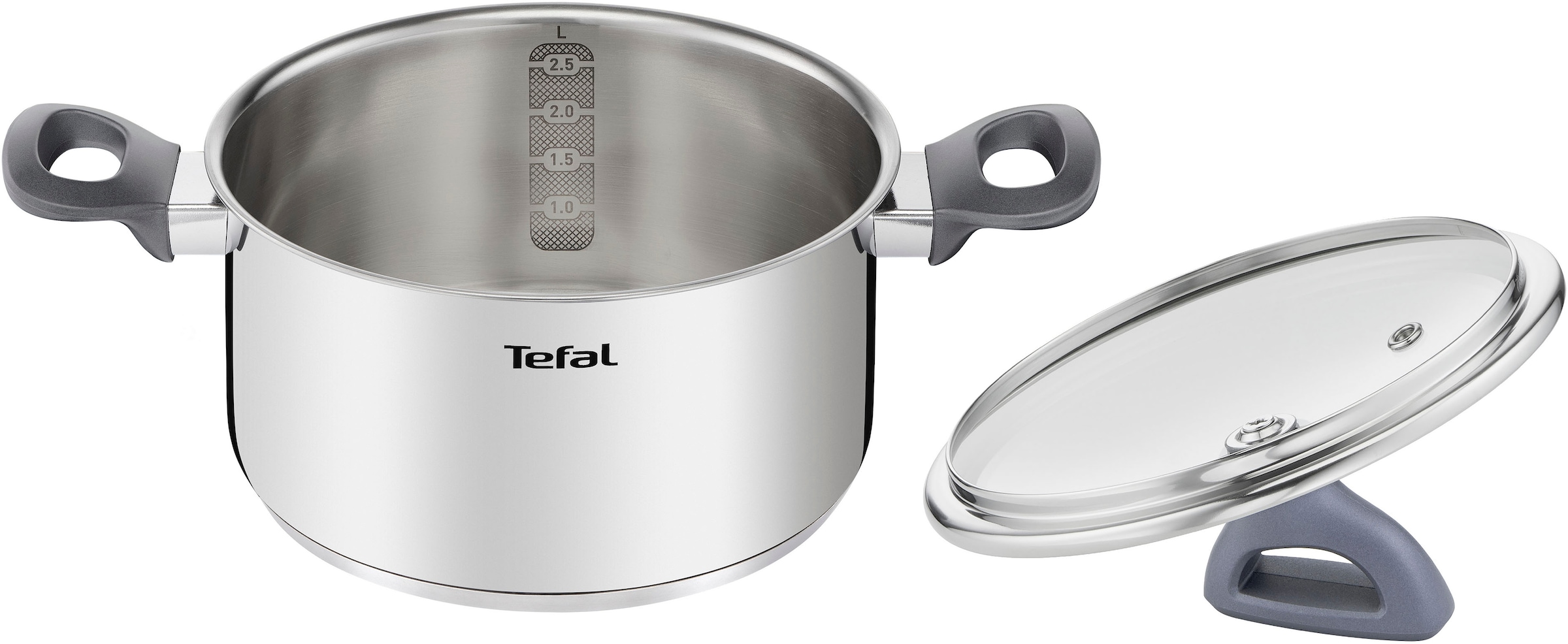 Tefal Kochtopf »Daily Cook« 2 Stk. tlg. Edelstahl