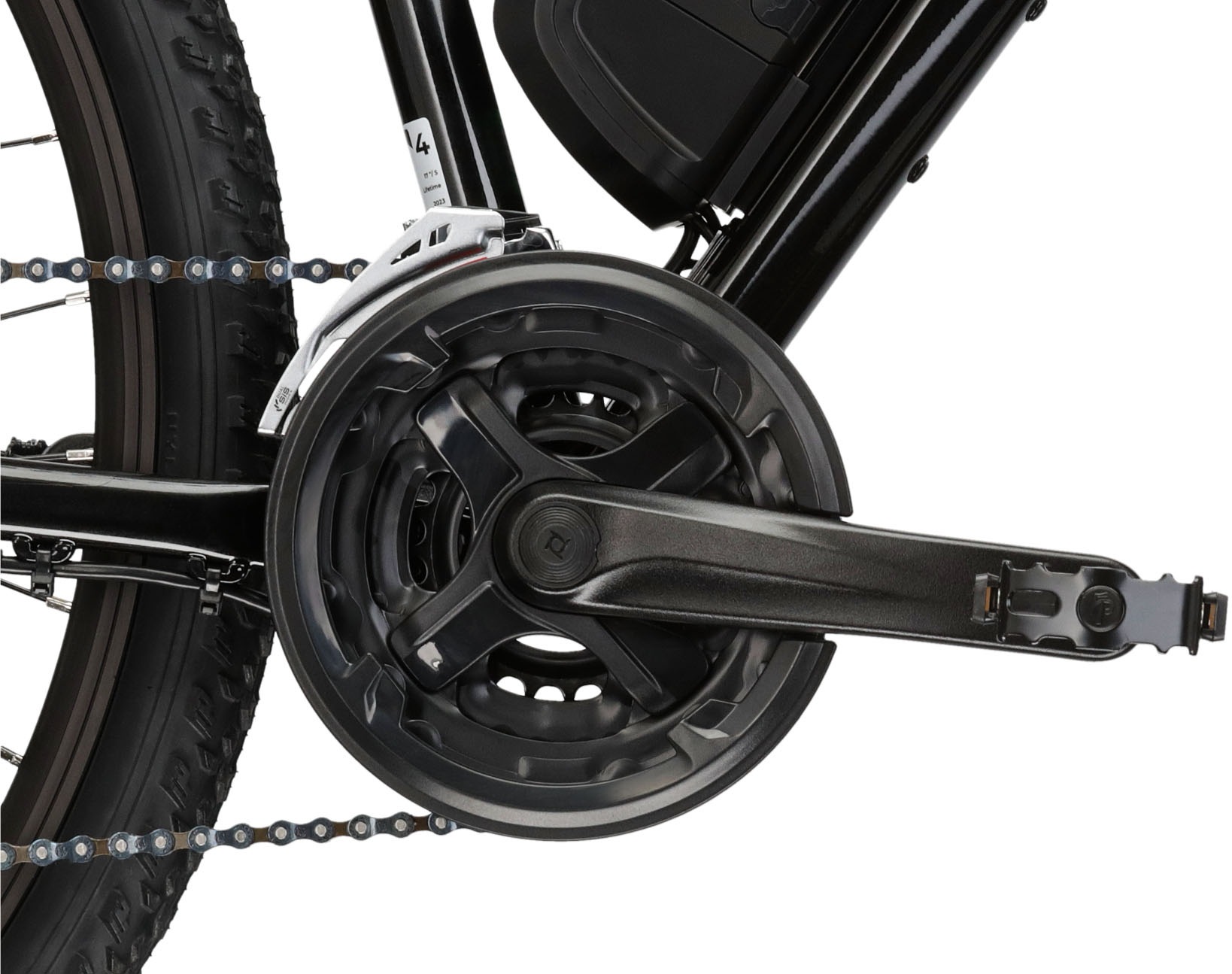 Kross E-Bike »E-MTB Lea Boost ZZ 27.5+ Zoll schwarz«, 21 Gang, Shimano, ACERA M3020, Heckmotor 250 W, Pedelec, Elektrofahrrad für Damen und Herren