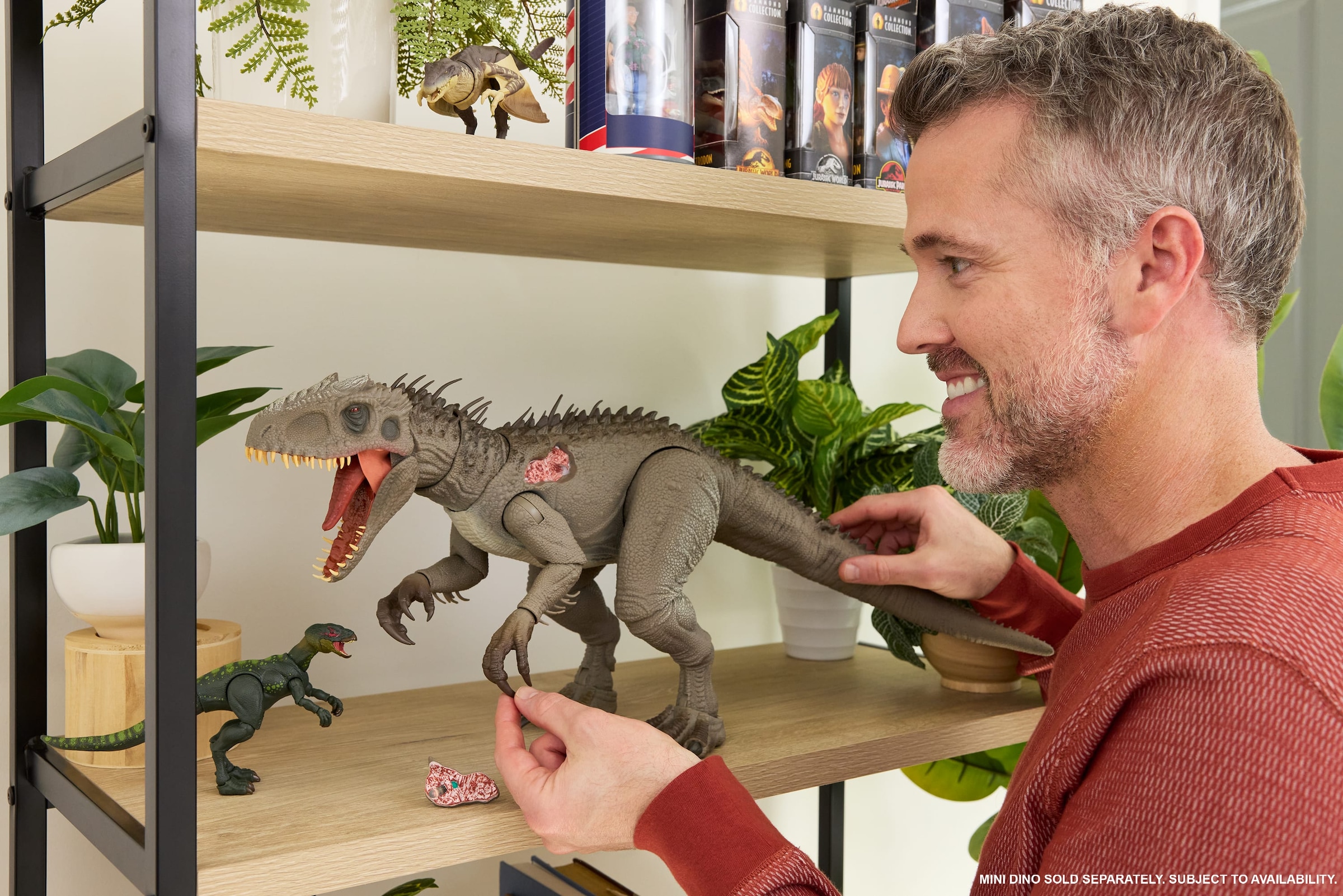 Mattel® Actionfigur »Jurassic World Hammond Collection Indominus Rex« beweglich