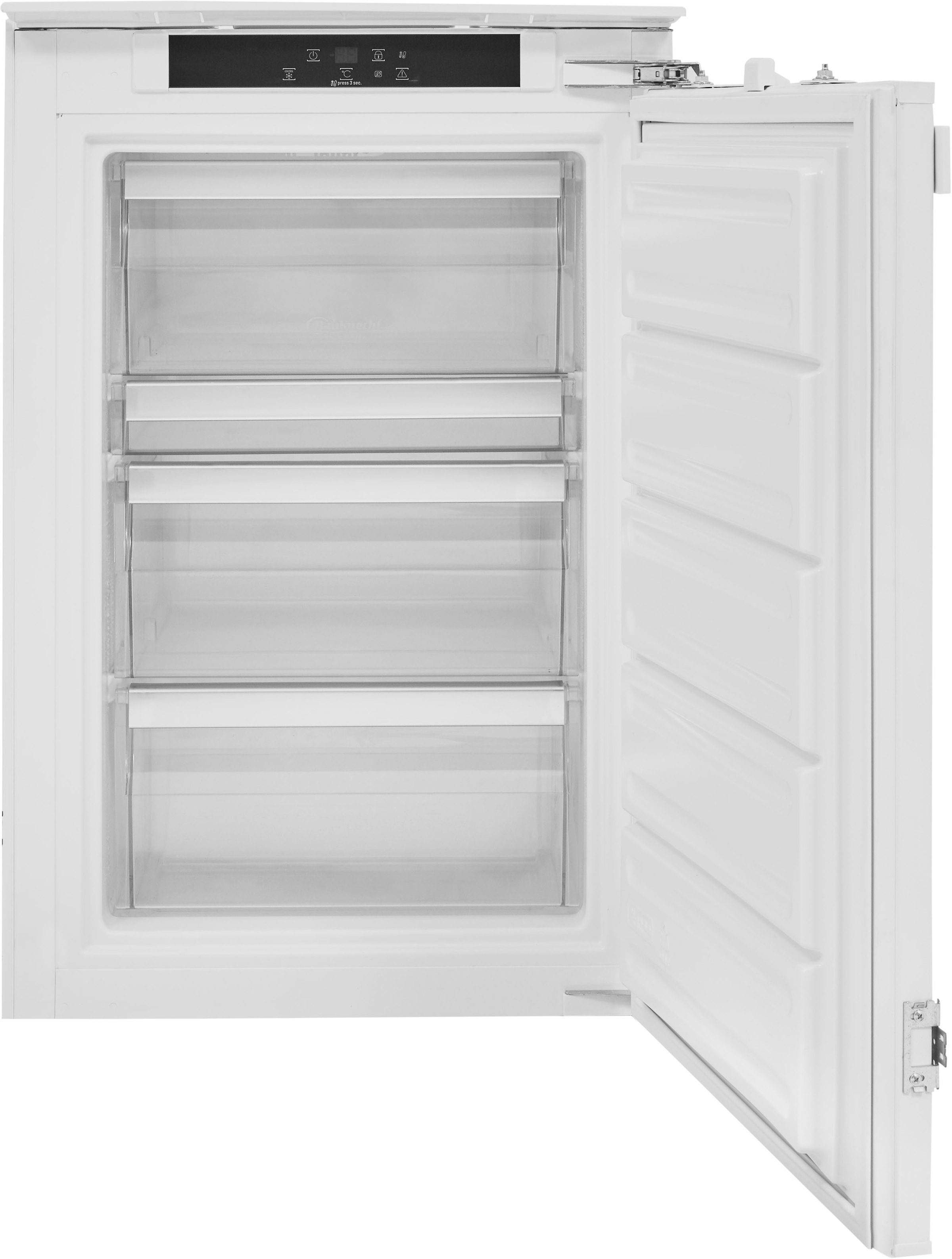 BAUKNECHT Einbaugefrierschrank »GSI 9F2«, 87,3 cm hoch, 55,7 cm breit