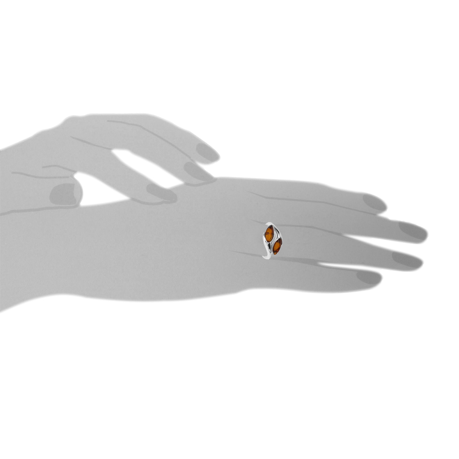 OSTSEE-SCHMUCK Fingerring »Ostsee-Schmuck Ring Malene Ring Malene«, (1 tlg.)