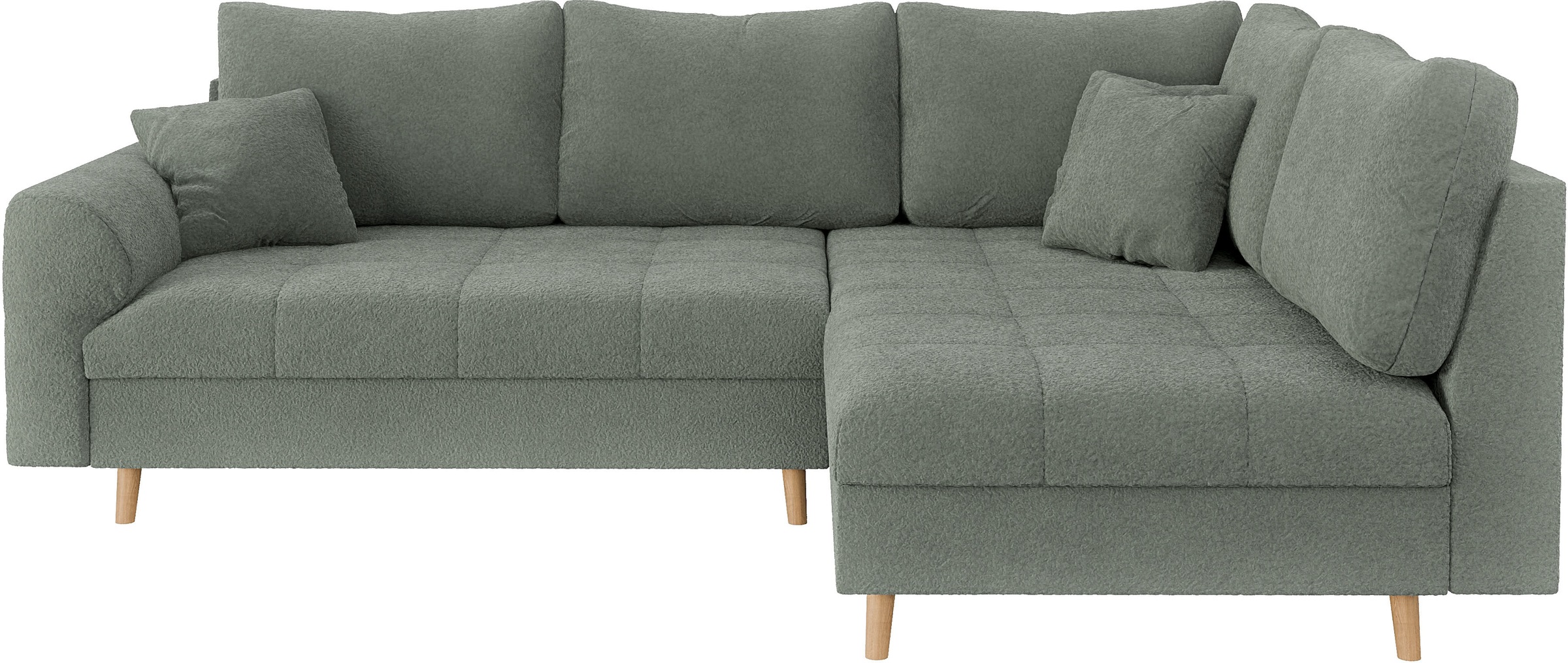 Home affaire Ecksofa »CHARRE L-Form mit Ottomane, Maße B/T/H: 231/161/81 cm günstig online kaufen