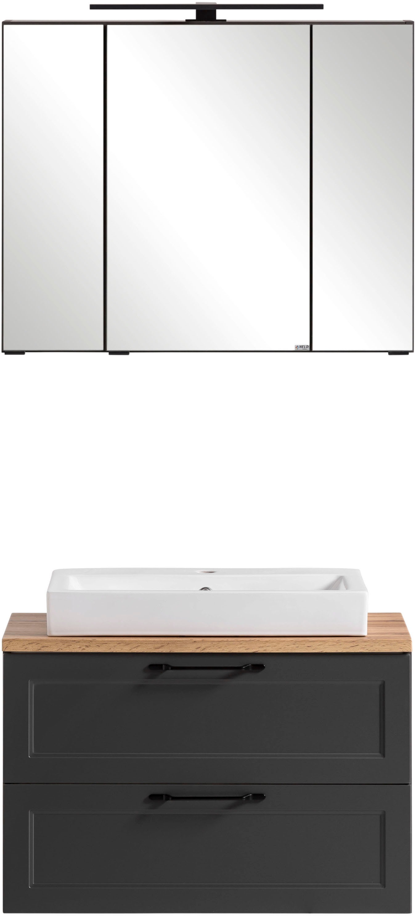 welltime Badmöbel-Set »Lana«, (Komplett-Set, 2 St.), Badezimmer-Set, 2-teil günstig online kaufen