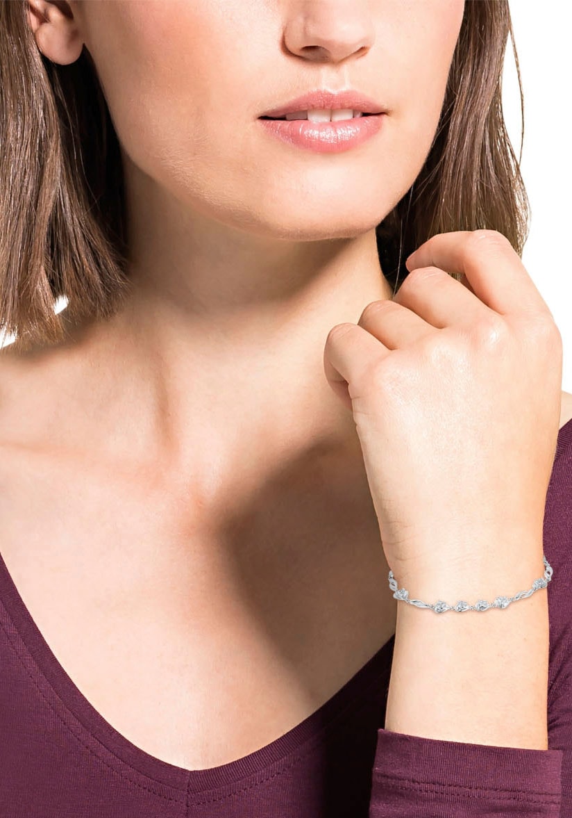 Amor Armband »Classiv Silver« mit Zirkonia (synth.)
