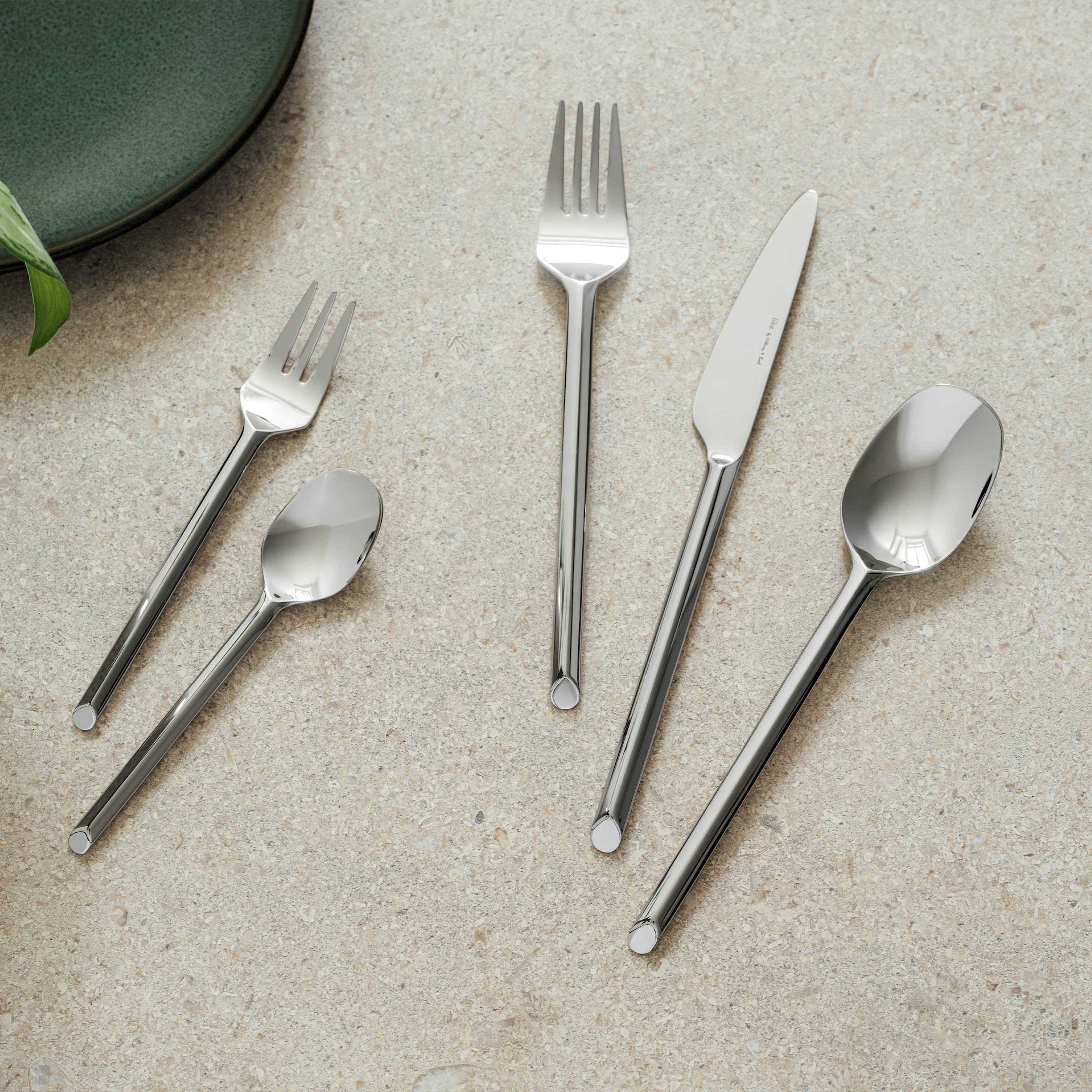 like. by Villeroy & Boch Besteck-Set »Like Besteckset« Rostfreier und spülmaschinenfester Edelstahl