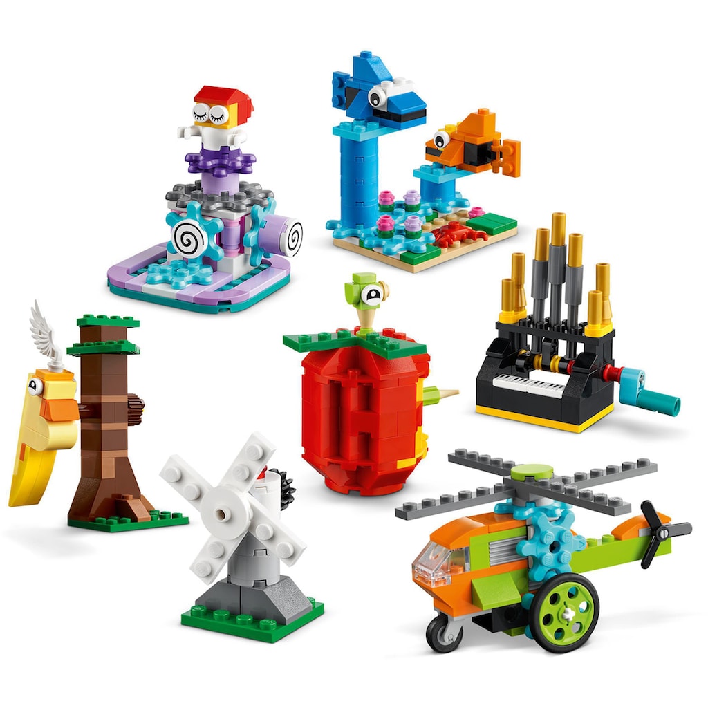 LEGO® Konstruktionsspielsteine »Bausteine und Funktionen (11019), LEGO® Classic«, (500 St.), Made in Europe