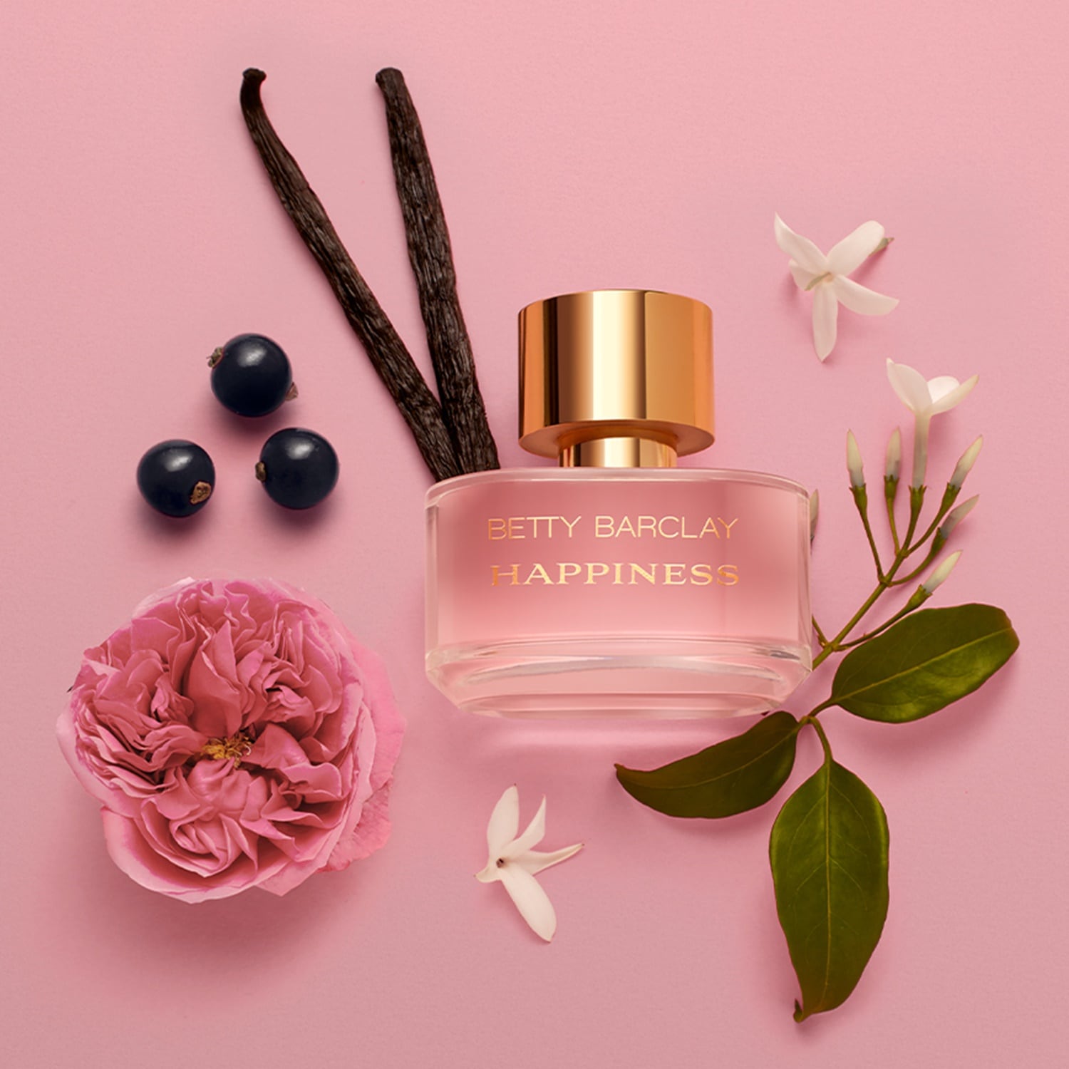 Betty Barclay Eau de Toilette »Betty Barclay Happiness EDT NATURAL SPRAY 50 ML«, (Packung, 1 tlg.), Langanhaltender Duft mit Birne, schwarzer Johannisbeere und Apfel.