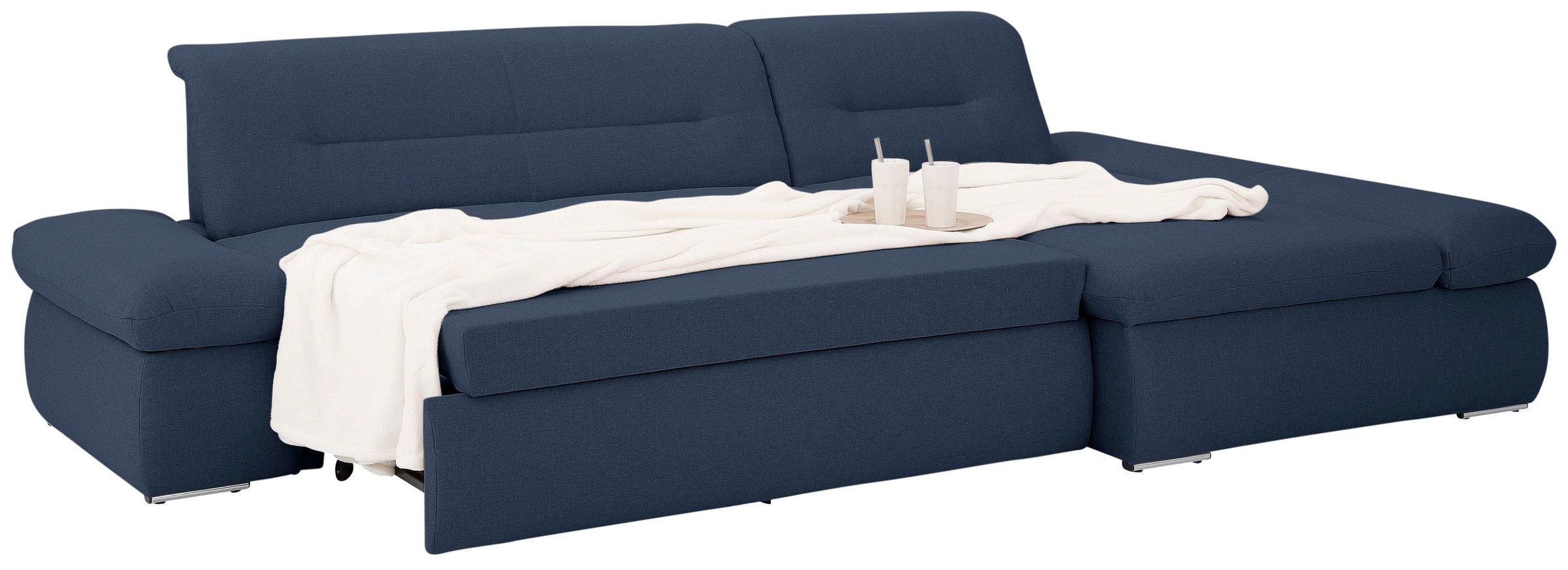 INOSIGN Ecksofa »Avesa L-Form«, Wahlweise mit Armteilvertsellung und Bettfunktion, B/T/H: 300/172/80cm