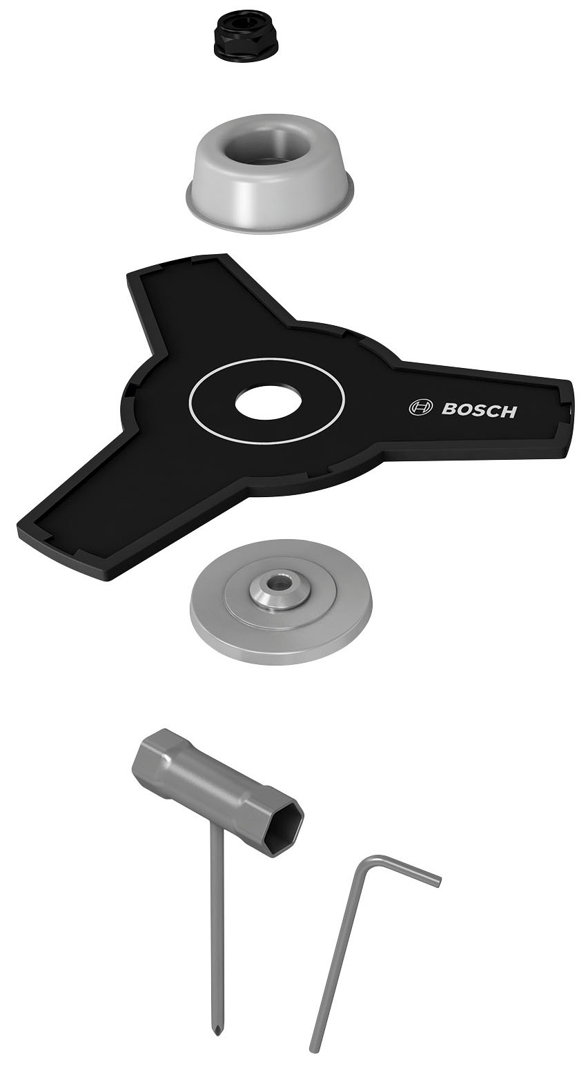 Bosch Home & Garden Motorsensenmesser »Mähmesser Umbausatz«, für AdvancedGrassCut 36V-33 und AdvancedBrushCut 36V-23-750