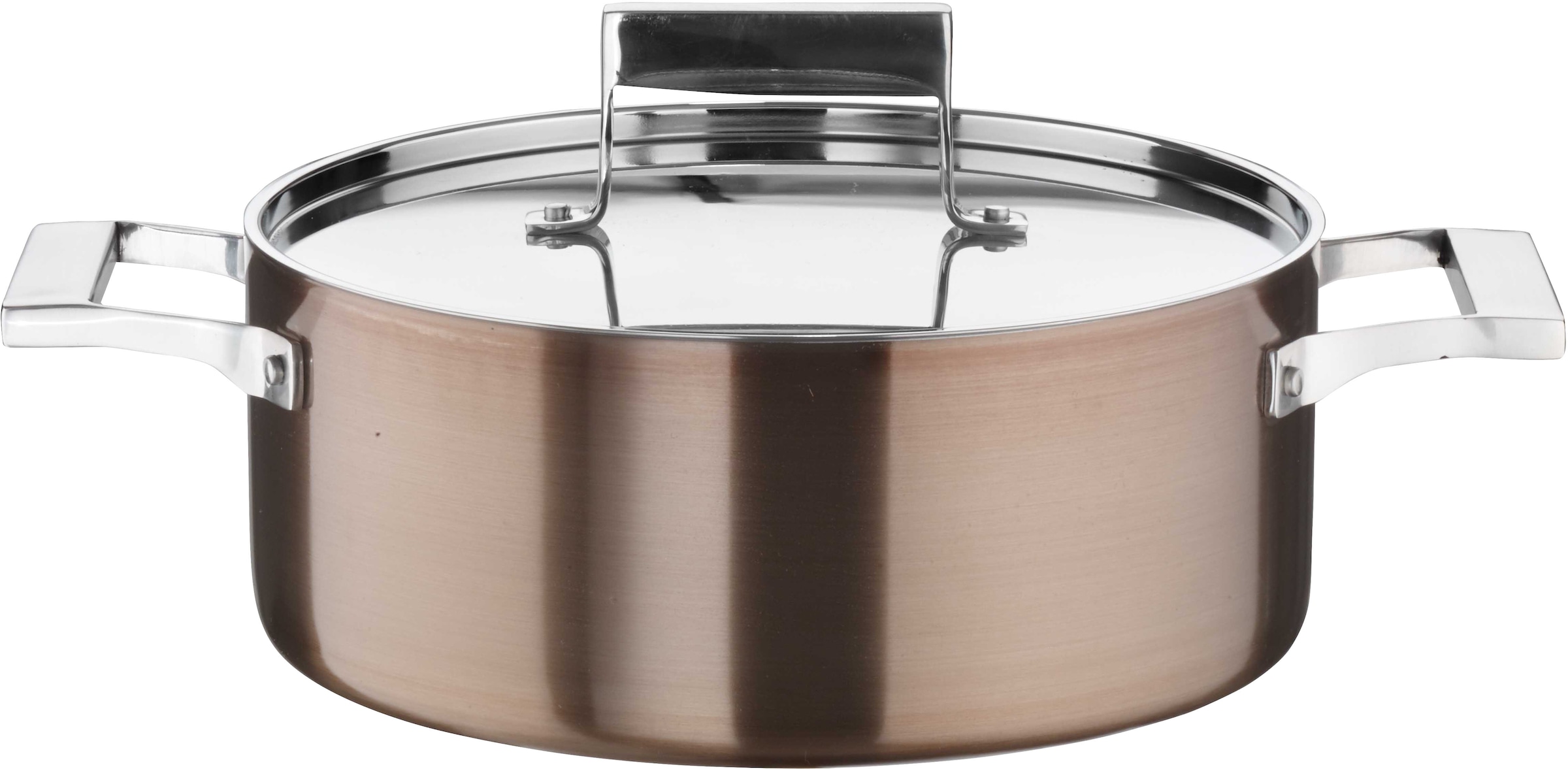 PINTINOX Bratentopf »Century« Aluminium 1 Stk. tlg. Boden und Seitenwände k günstig online kaufen