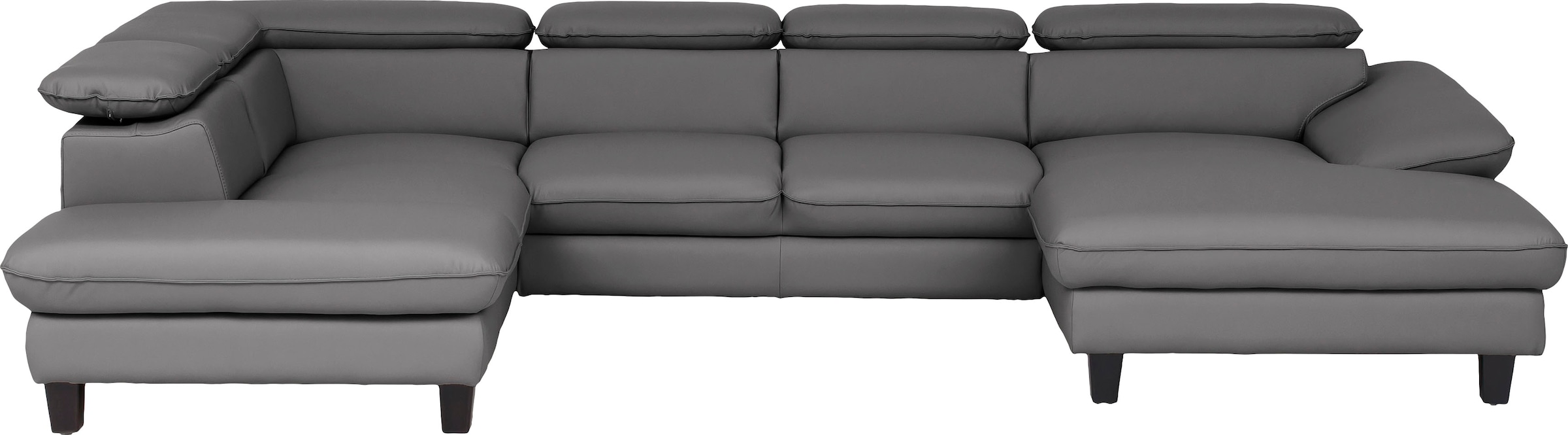 Home affaire Wohnlandschaft »Pilot U-Form« mit Kopfteilverstellung, wahlwei günstig online kaufen