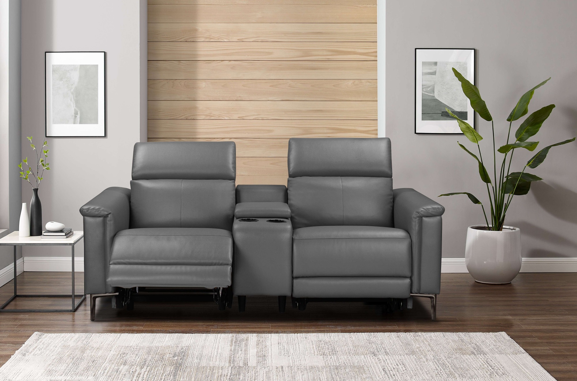 Home affaire 2-Sitzer »Lund, 2er-Kinosofa, TV-Sessel, Multimedia-Sofa, USB- günstig online kaufen