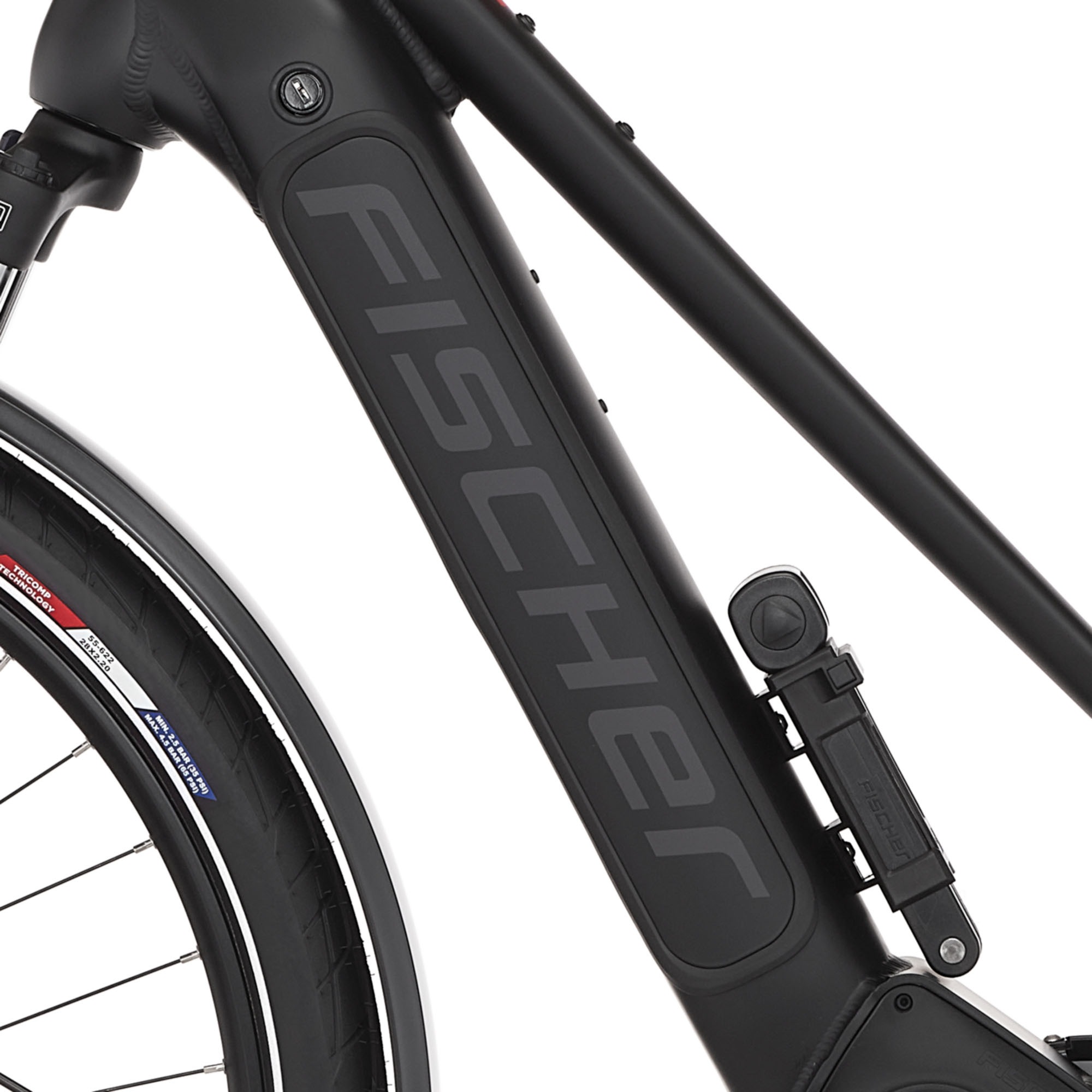 FISCHER Fahrrad E-Bike »VIATOR N100 50 711«, 12 Gang, SRAM, Schaltwerk SX EAGLE