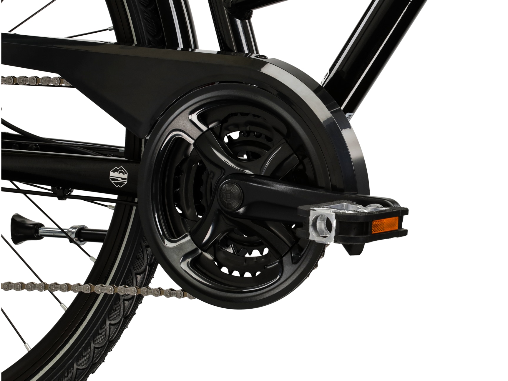 Kross Trekkingrad »Trans 4.0 schwarz« 24 Gang Shimano ACERA M3020 Schaltwerk Kettenschaltung