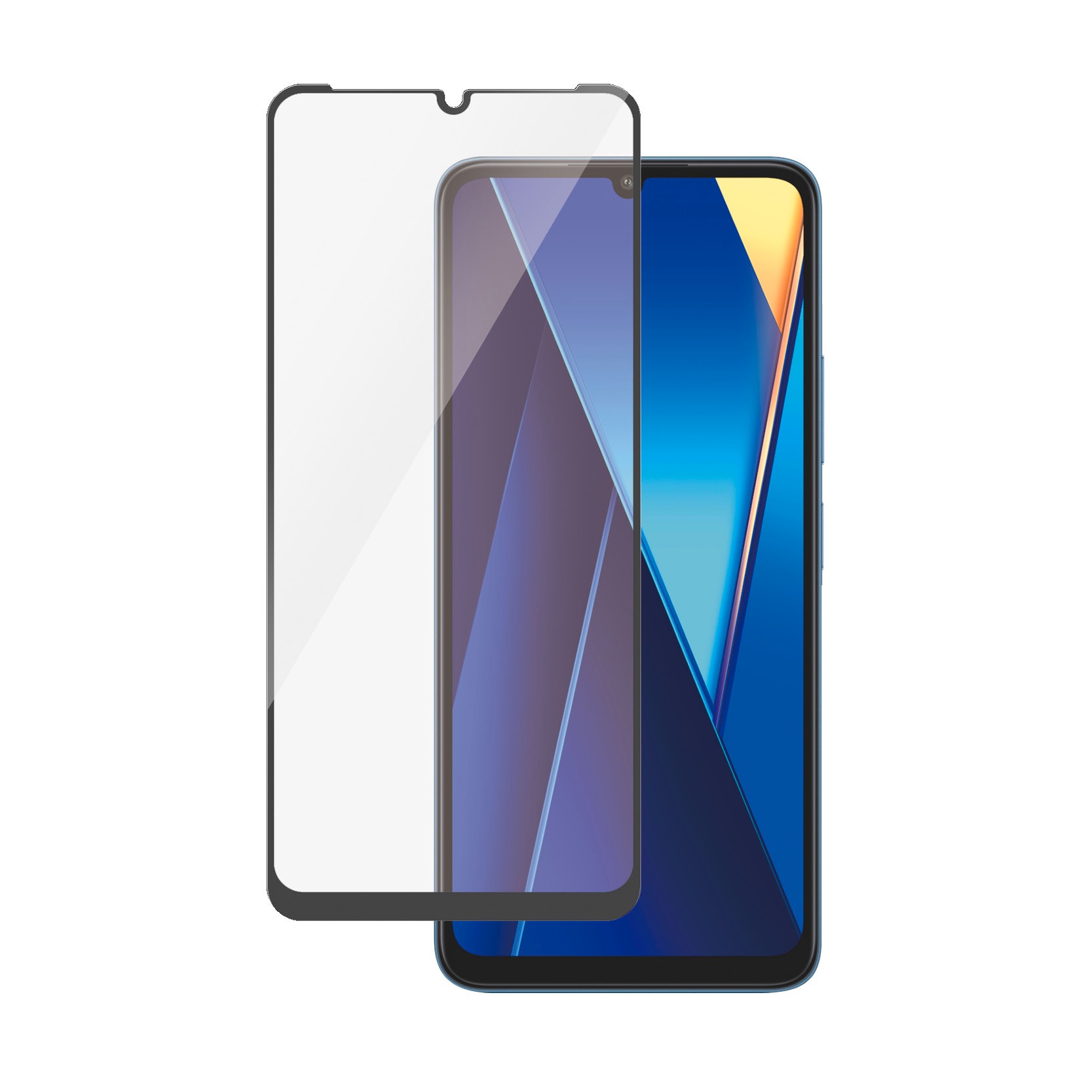 2. Bild von PanzerGlass Displayschutzglas »Screen Protector Ultra Wide Fit«, für Xiaomi Redmi 13C, (1 St.), Bildschirmschutz, Displayschutzfolie,Einfach anbringen,kratz-&stoßfest