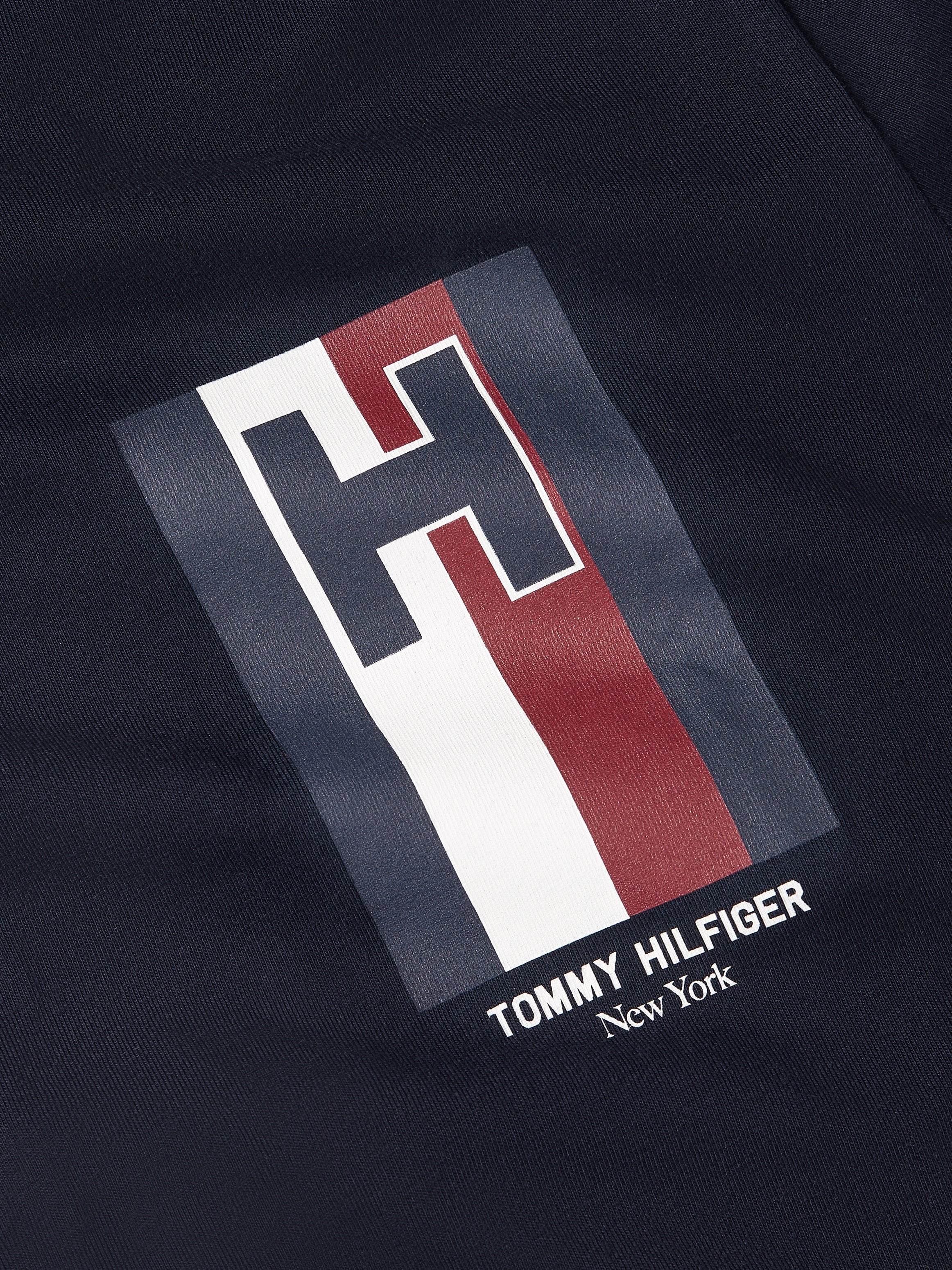 Tommy Hilfiger T-Shirt »H EMBLEM gedrucktem online mit TEE«, Logo bestellen