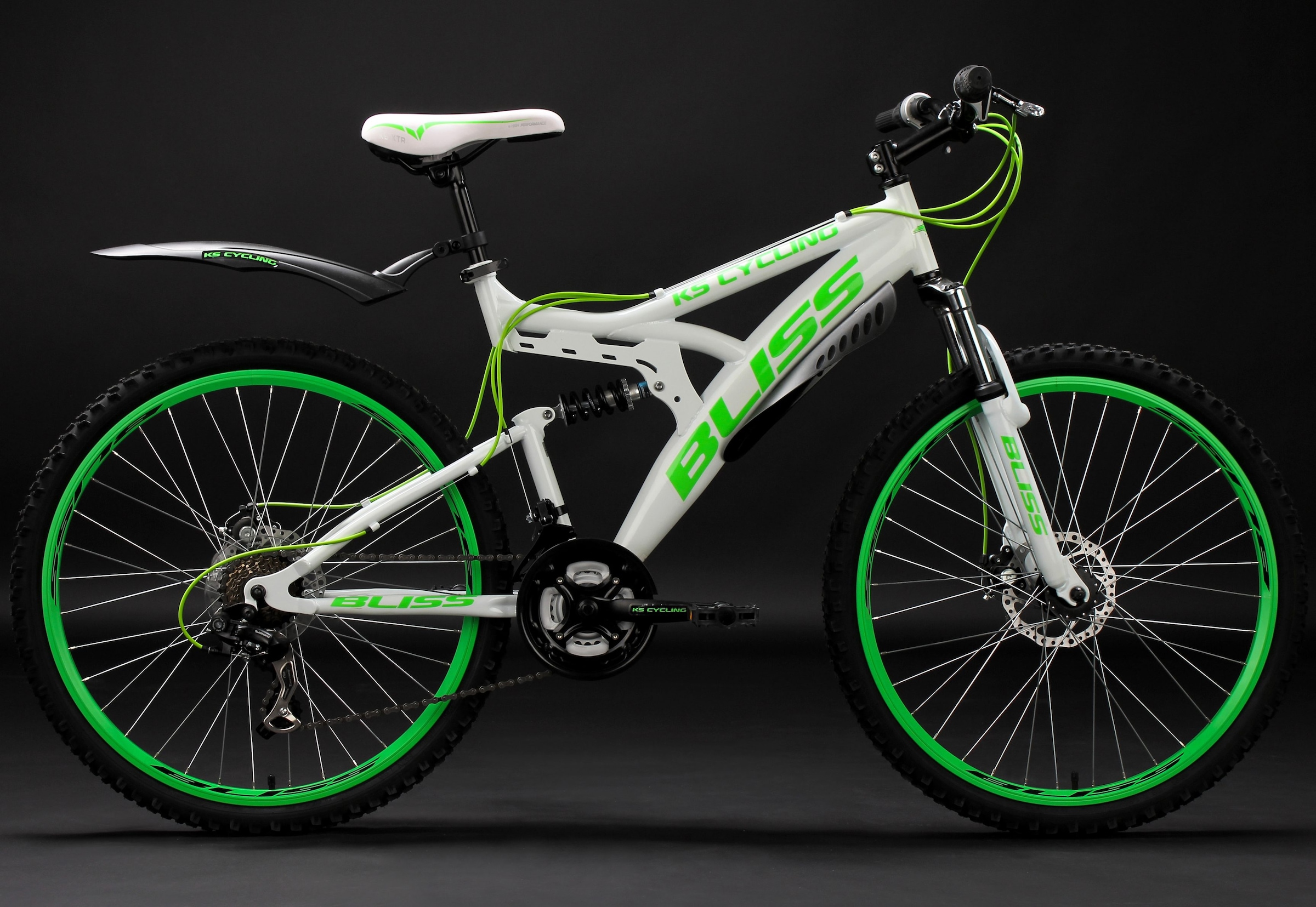 KS Cycling Mountainbike »Bliss«, 21 Gang, Shimano, Tourney Schaltwerk, Kettenschaltung, für Damen und Herren, Kettenschaltung