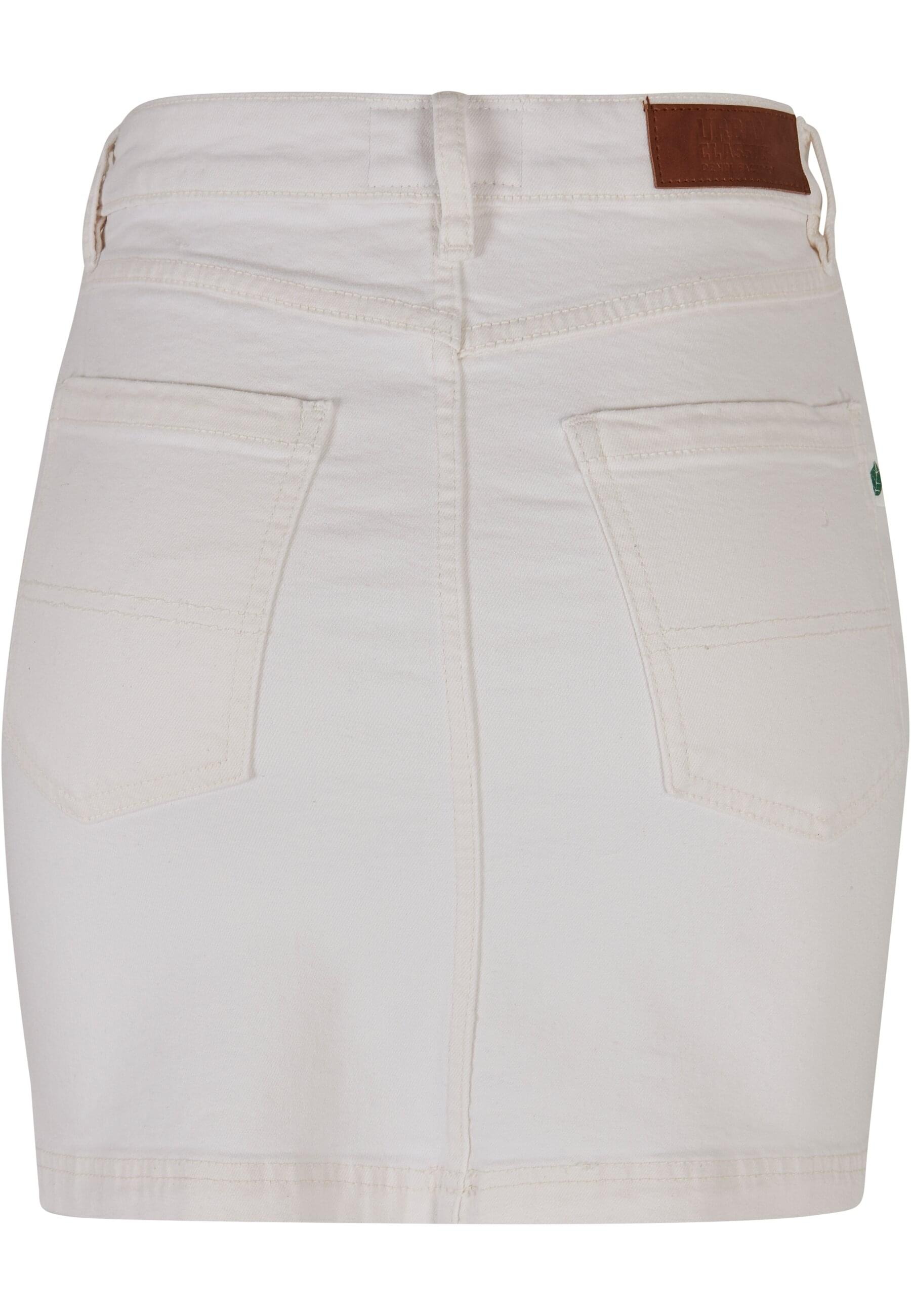 URBAN CLASSICS Jerseyrock »Urban Classics Damen Ladies Organic Stretch Denim Mini Skirt« 1 Stk.