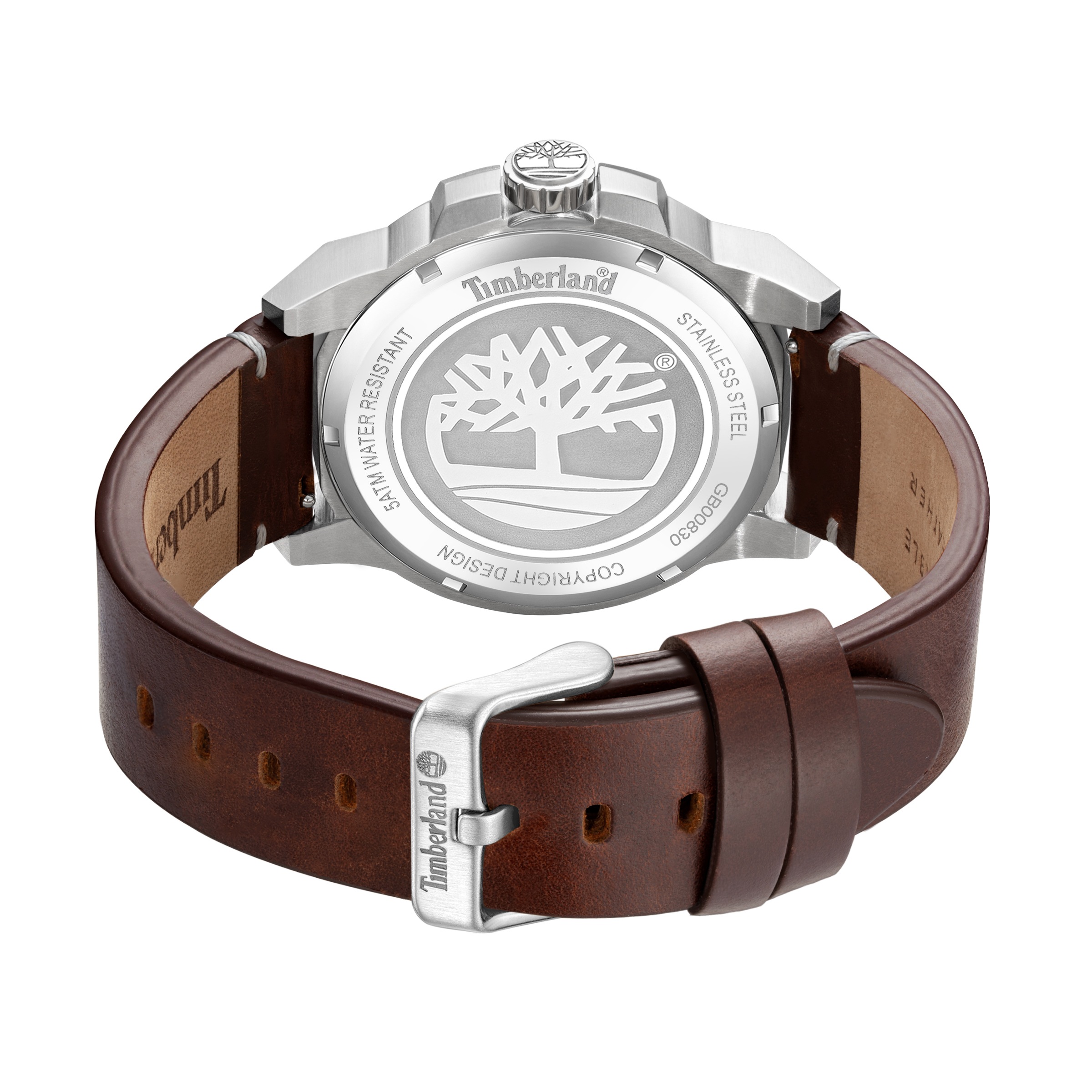 Timberland Quarzuhr »Mohegan« Armbanduhr, Herrenuhr, Lederarmband, analog, Tag