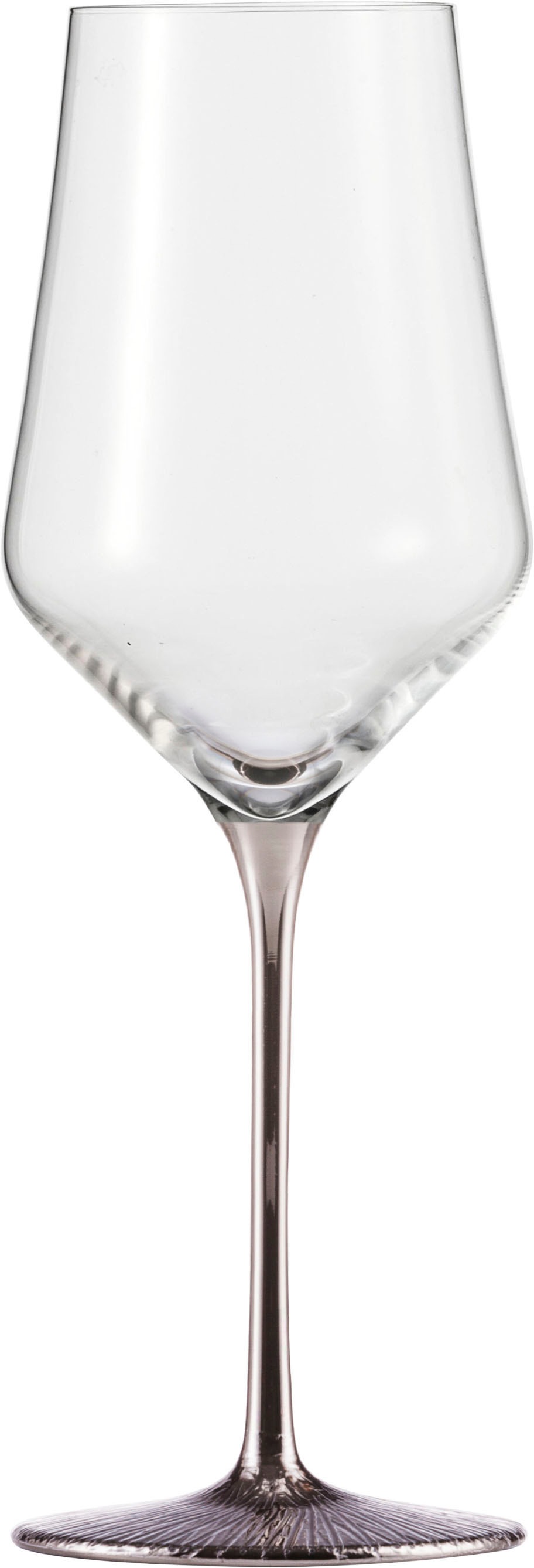 Eisch Germany Weißweinglas »RAVI PLATIN, Made in Germany«, (Set, 2 tlg., 2 Weißweingläser im Geschenkkarton), in Handarbeit veredelt mit echtem Platin, 380ml, 2-teilig