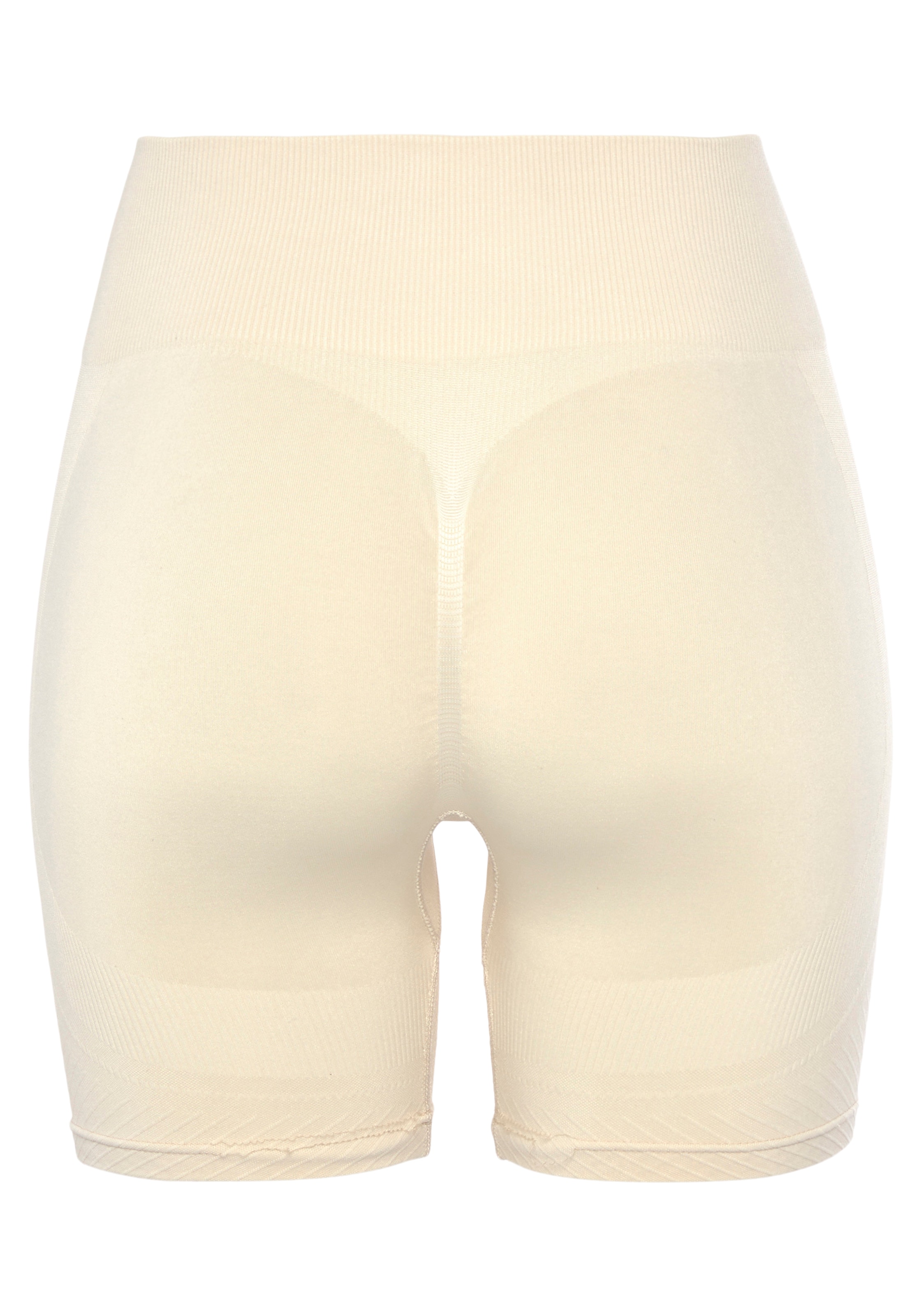 LASCANA Funktionsshorts »-Seamless Po Push Up Shorts«, mit Rippstruktur und Shapingeffekt, Sportshorts