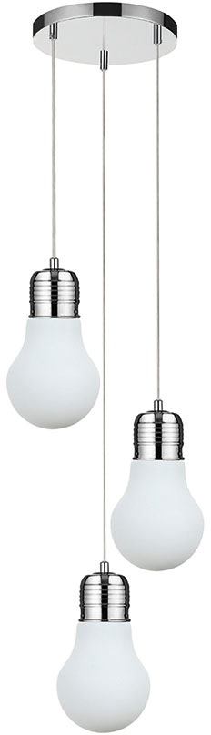 SPOT Light Pendelleuchte »Bulb«, 3 flammig, Leuchtmittel E27   Leuchtmittel günstig online kaufen