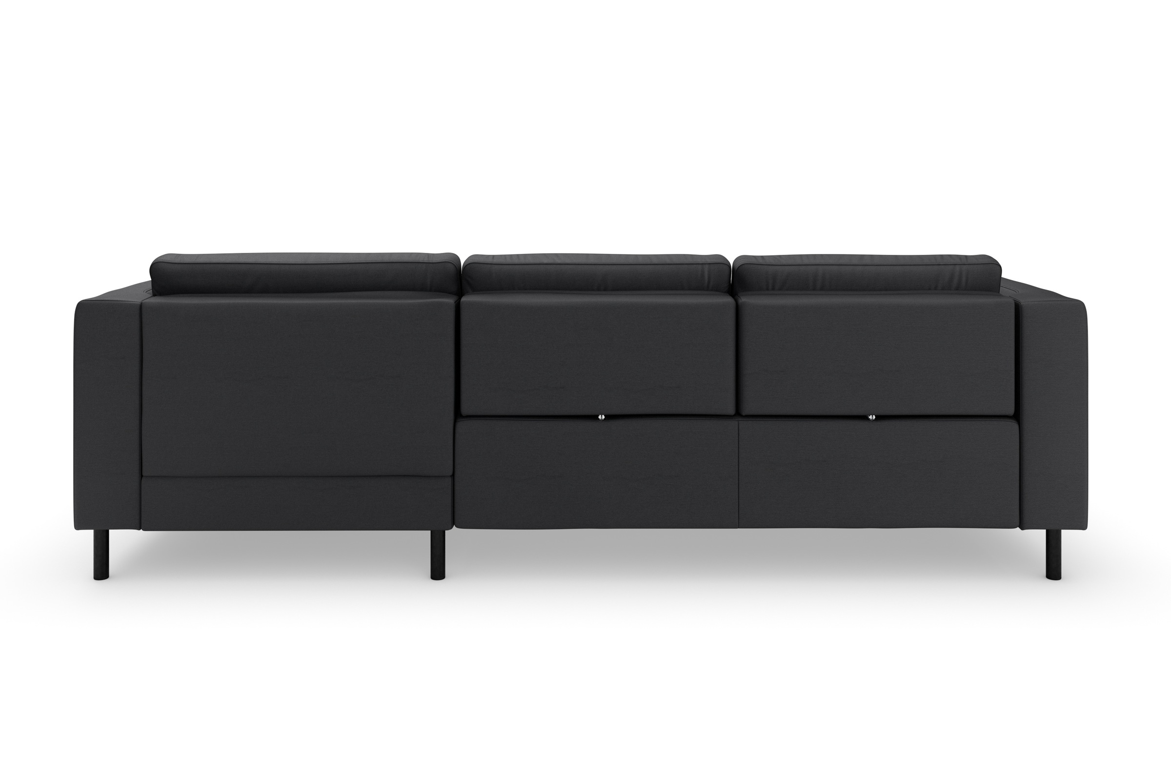 sit&more Ecksofa »Olsen L-Form«, inklusive Sitztiefenverstellung, wahlweise mit Bettfunktion, 15cm hoch