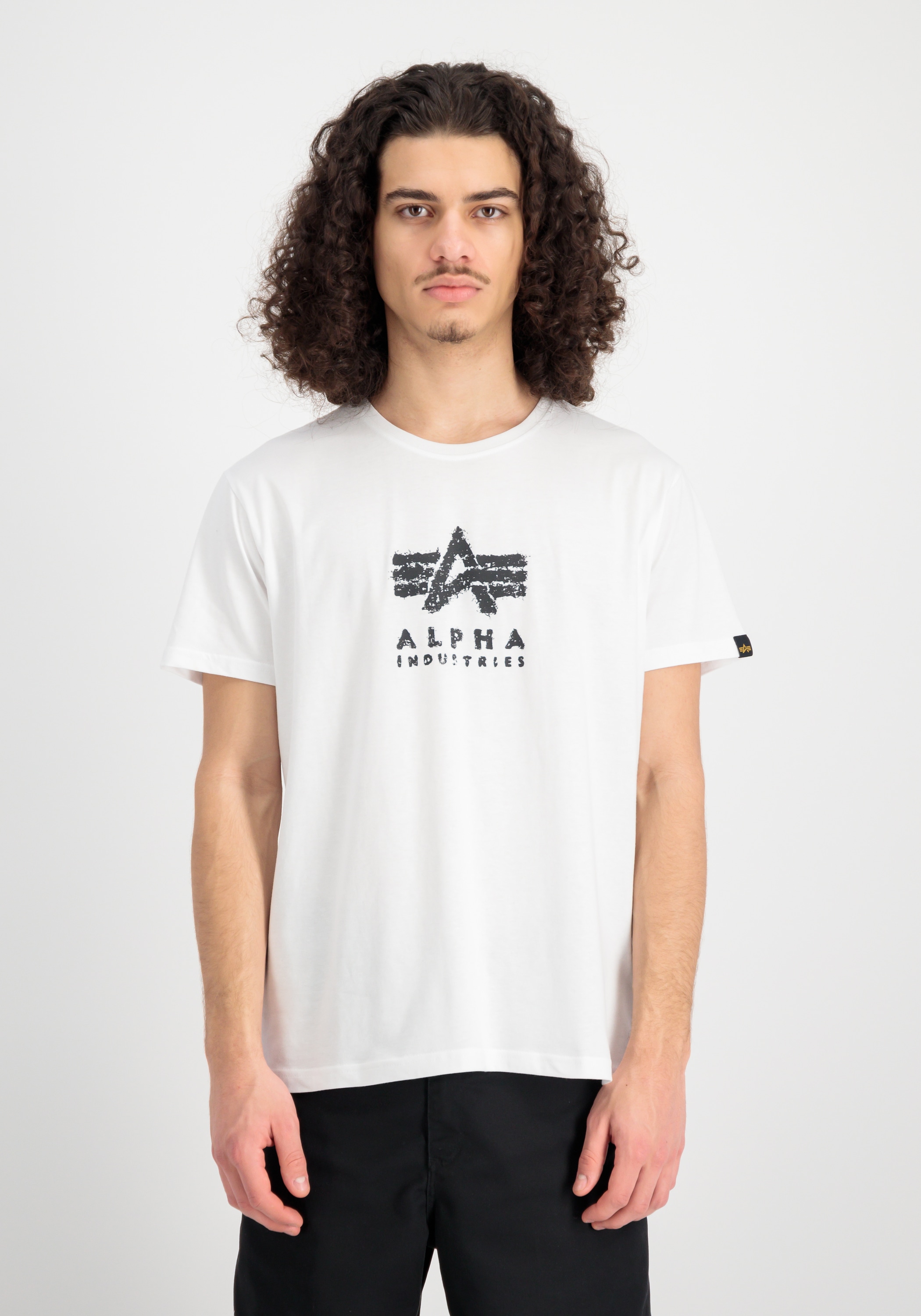 Alpha Industries T-Shirt »Alpha Industries Men - T-Shirts Grunge Logo T-Shirt«