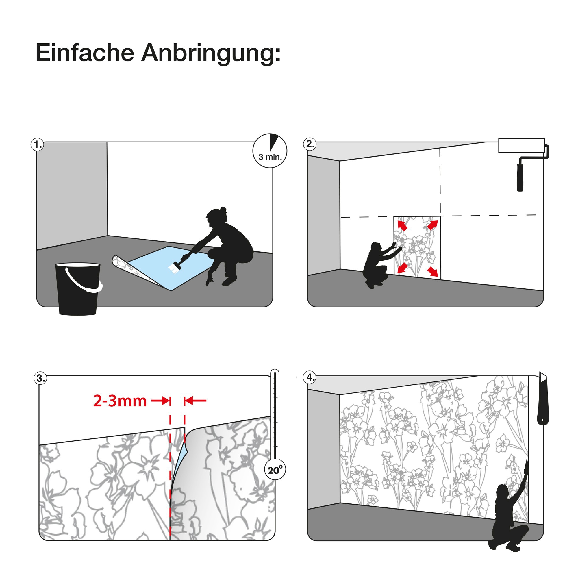 Komar Fototapete »Jungara - Größe 368 x 254 cm«, bedruckt, Wohnzimmer, Schlafzimmer
