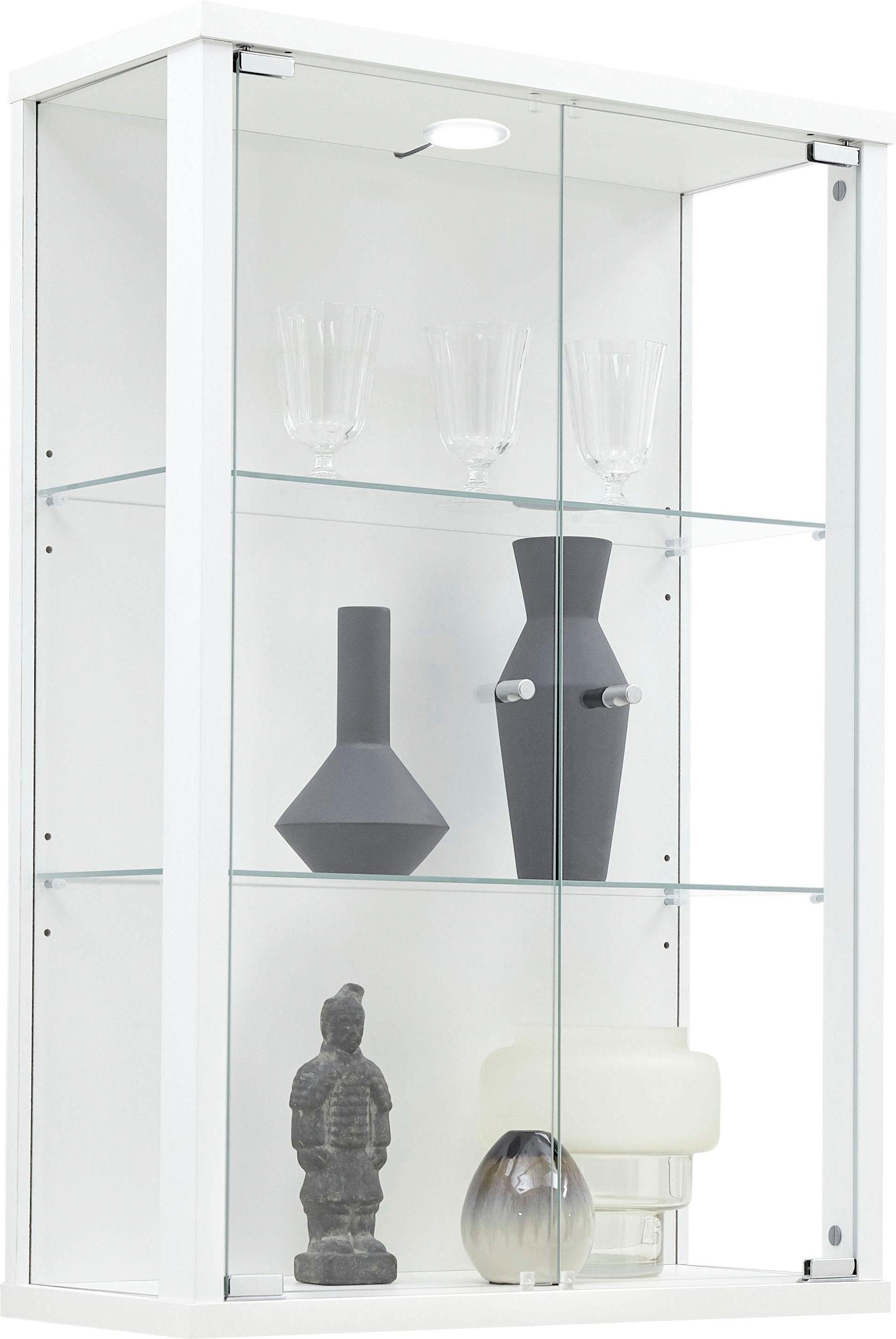 fif möbel Vitrine »OPTIMA«, Hängevitrine/Glasvitrine 2x Glastür,perfekt für Sammler,Sammlervitrine