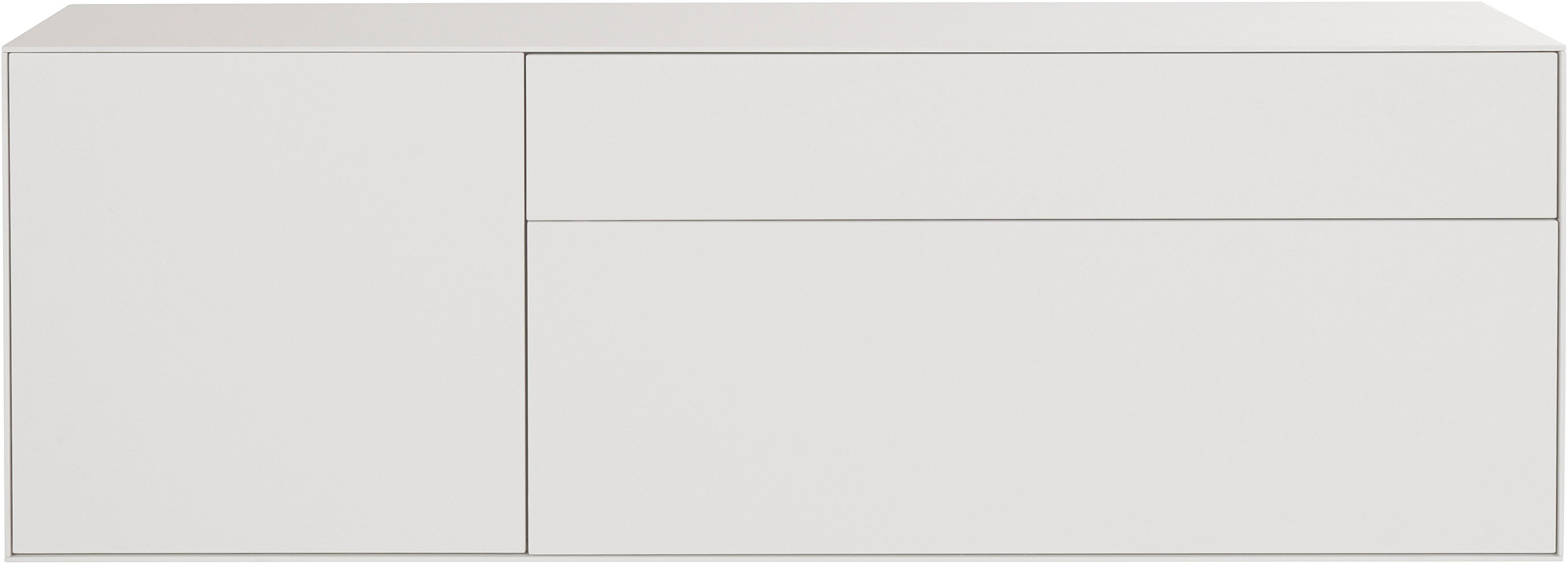 LeGer Home by Lena Gercke Lowboard »Essentials«, Breite: 167 cm, MDF lackiert, Push-to-open-Funktion