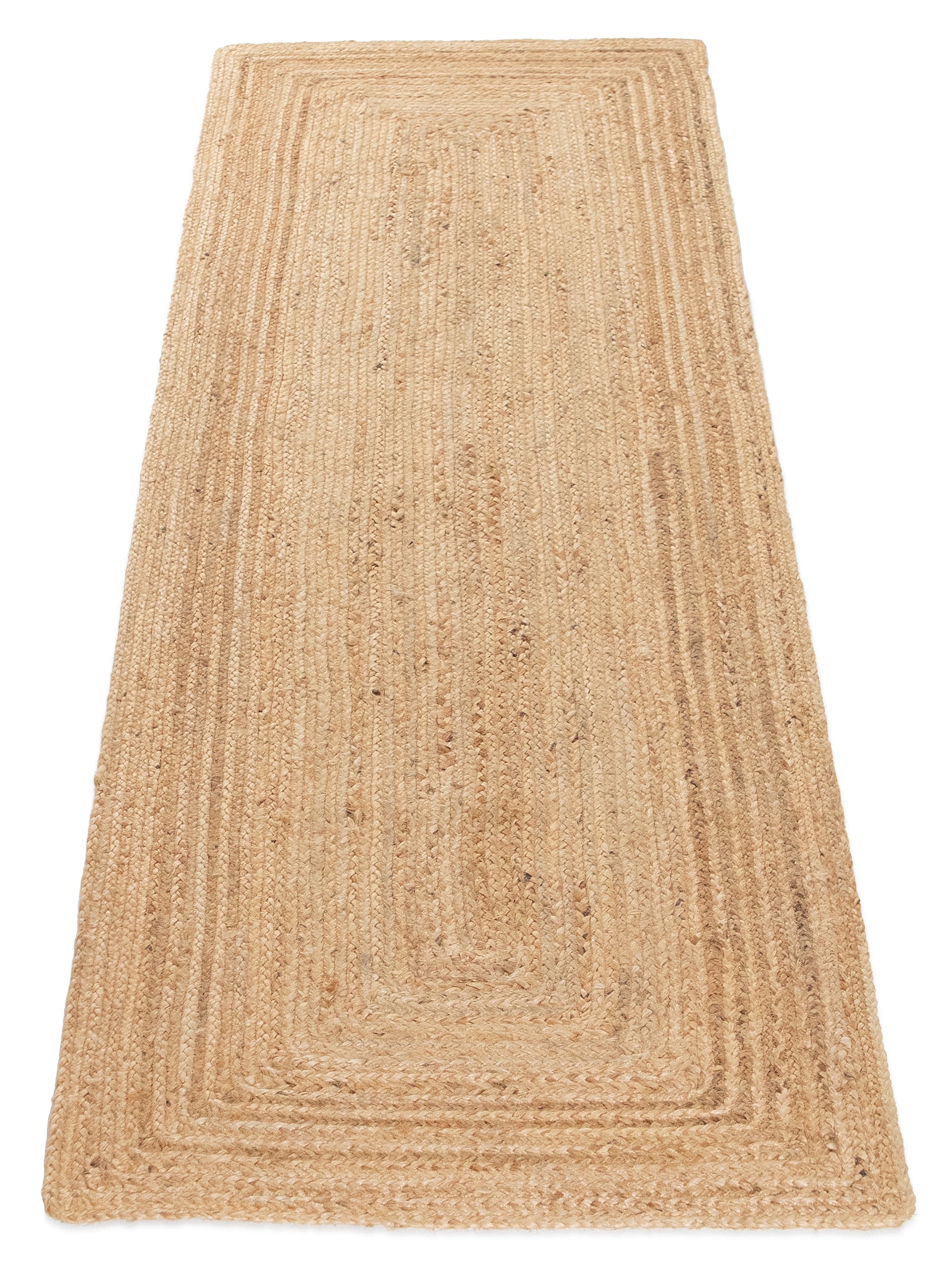 carpetfine Teppich »Nele Juteteppich Naturfaser«, rechteckig, 6 mm Höhe, geflochtener Wendeteppich aus 100% Jute, quadratisch und als Läufer