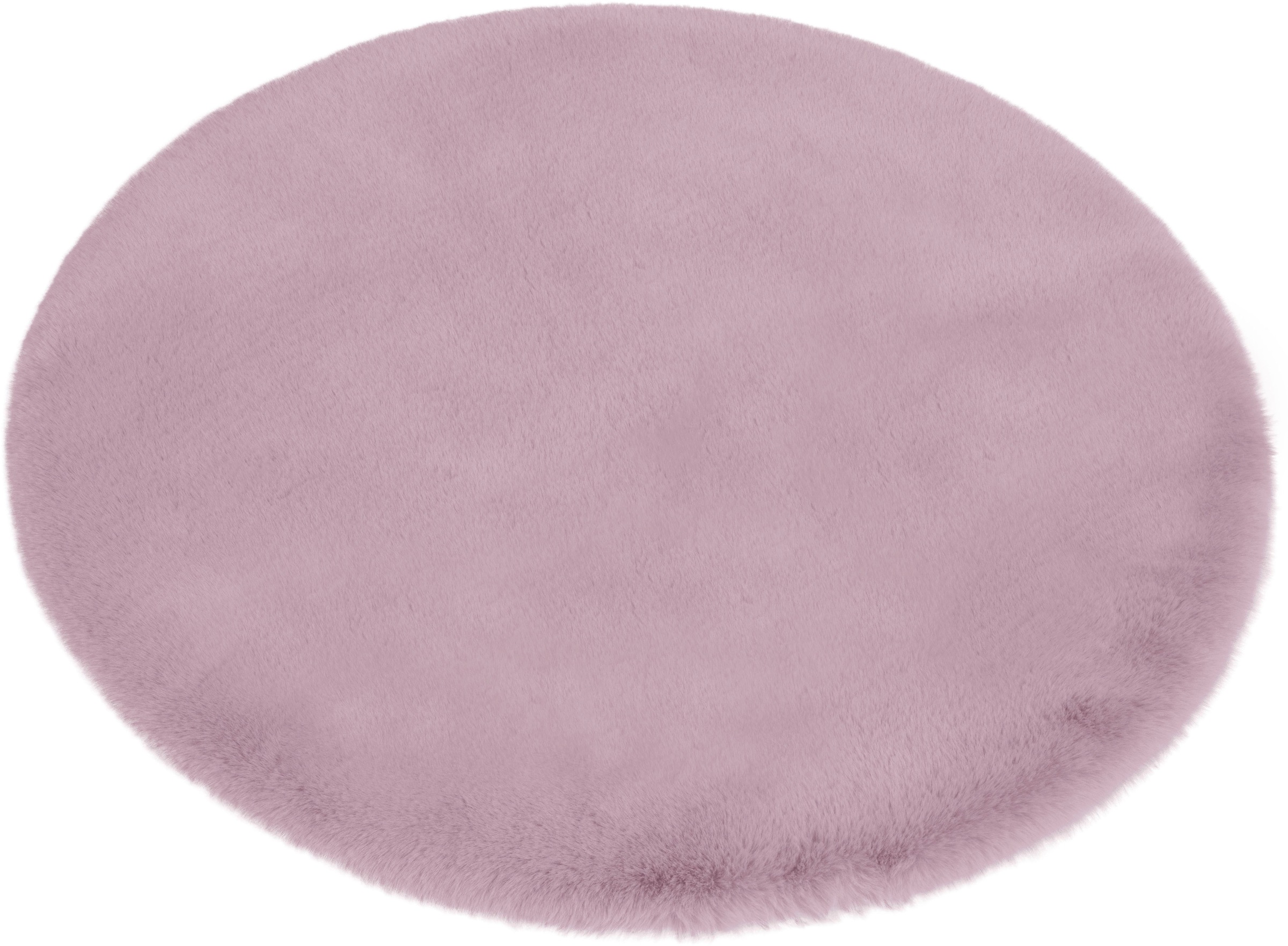 my home Badematte »Rabbit Badematten, Badvorleger, Badezimmer Teppich«, rutschhemmend beschichtet, strapazierfähig-fußbodenheizungsgeeignet-schnell trocknend, Kaninchenfell-Haptik, Badteppich, rechteckig, rund & als 3-tlg. Set